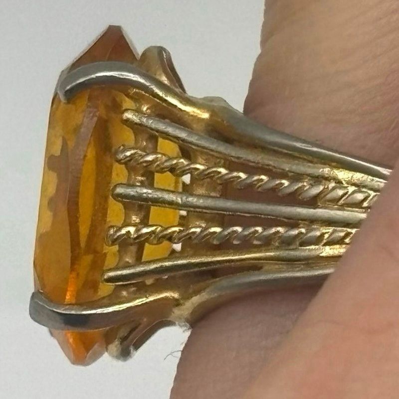 Other Gold & Yellow Gemstone Ring Size ONE SIZE - 3 Thumbnail