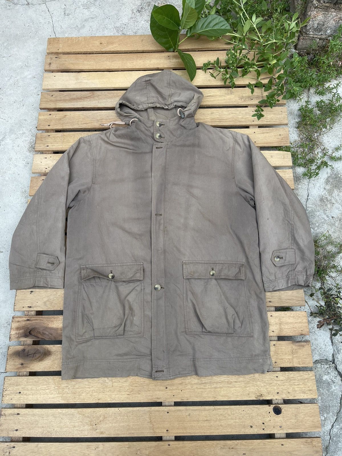 Vintage Japanese Comodore Parka Hooded Jacket Size US M / EU 48-50 / 2 - 1 Thumbnail
