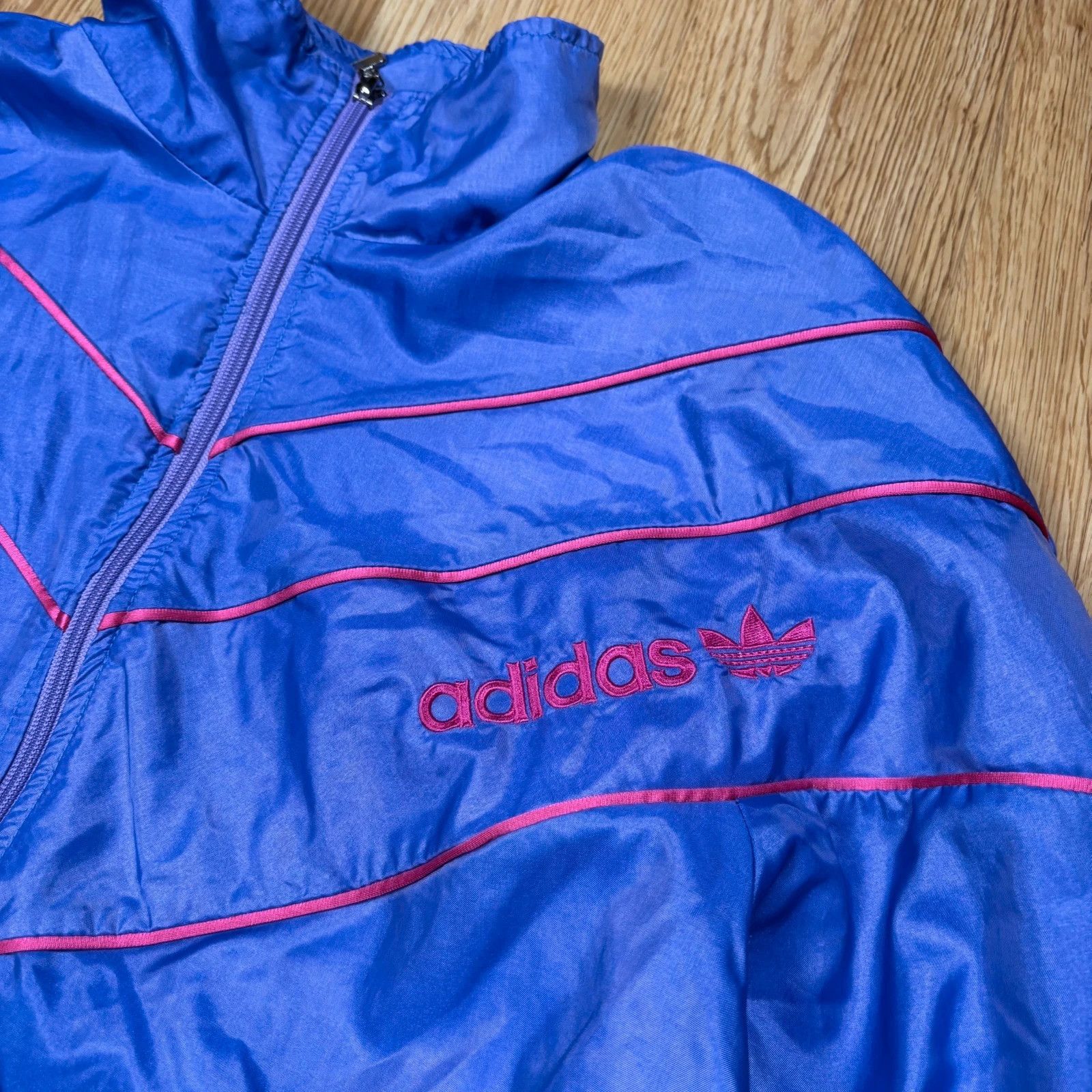 Adidas Adidas Vintage Purple Tracksuit Set Size US M / EU 48-50 / 2 - 3 Thumbnail