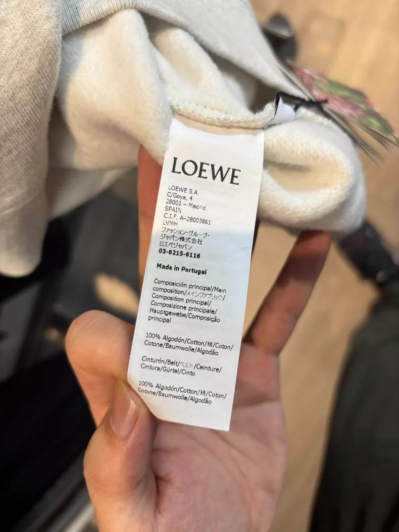 Loewe LOEWE Small coal ball printed hooded long-sleeved sweater Size US XL / EU 56 / 4 - 6 Thumbnail