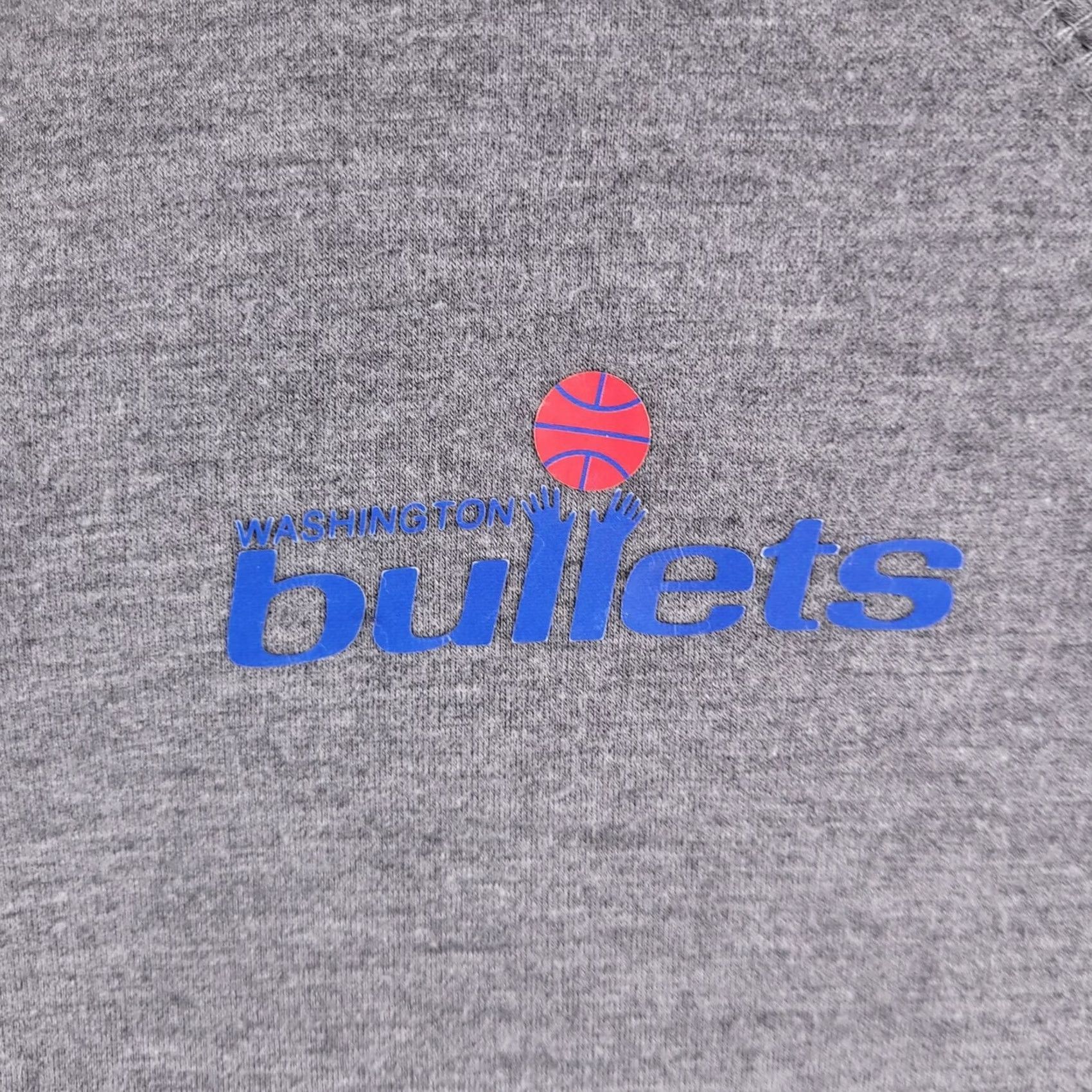 Vintage Touch Alyssa Milano Hoodie Womens L Gray NBA Washington Bullets Size L / US 10 / IT 46 - 3 Thumbnail