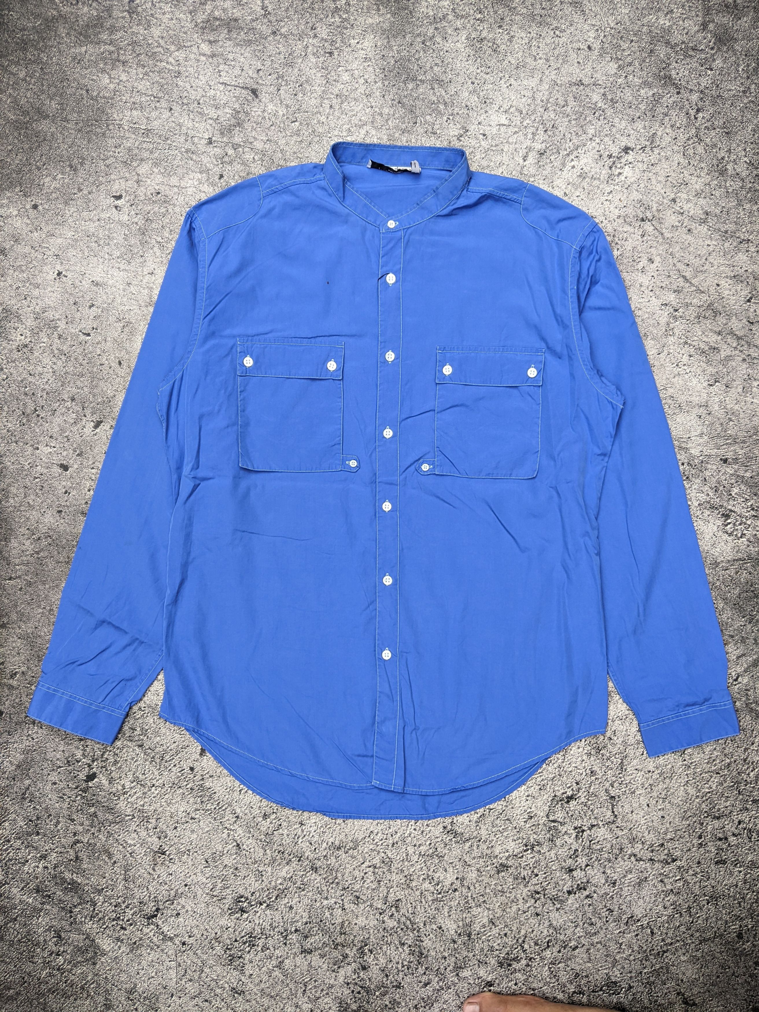 Yves Saint Laurent Yves Saint Laurent Rive Gauche Double Pocket Shirt Size US L / EU 52-54 / 3 - 1 Thumbnail