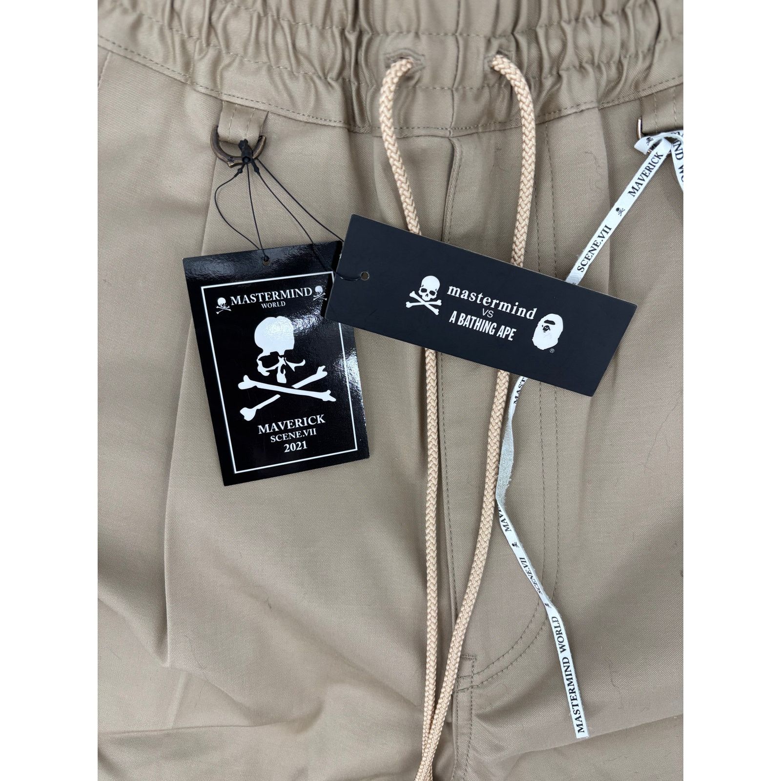 Mastermind Japan Mastermind World Beige PT Slack Pants Size Medium Size US 34 / EU 50 - 6 Thumbnail
