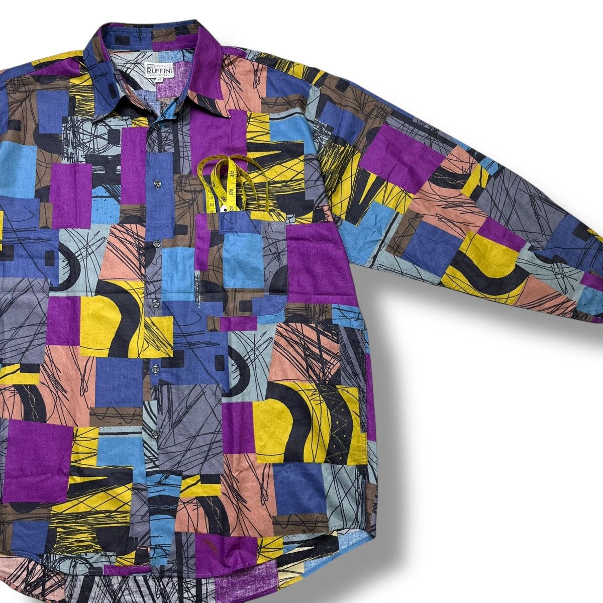 Gianfranco Ferre Luxury Style multicolour ruffini italy button ups shirt Size US M / EU 48-50 / 2 - 6 Thumbnail