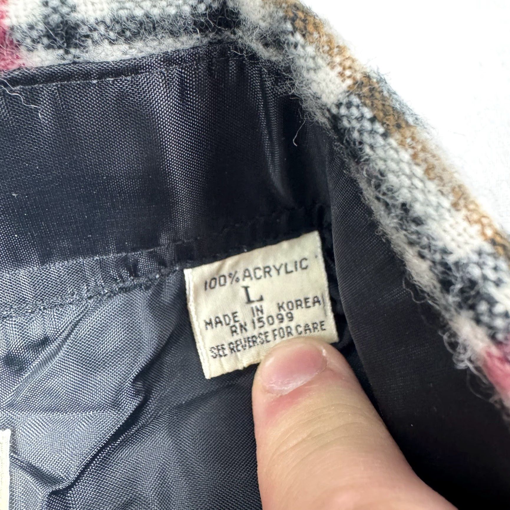 Vintage VINTAGE Fieldmaster Shirt Button-Up Adult Large Black Plaid Flannel 90s Outdoor Workwear Mens Shirt Size US L / EU 52-54 / 3 - 4 Thumbnail