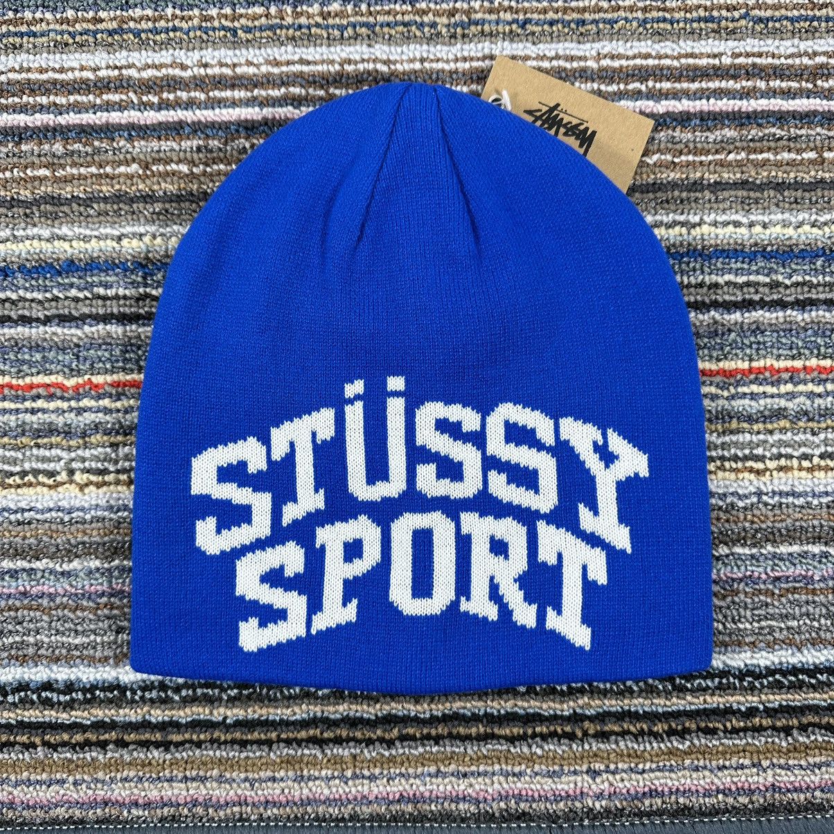 正規品質保証】 STÜSSY SPORT JACQUARD SKULLCAP ニットキャップ