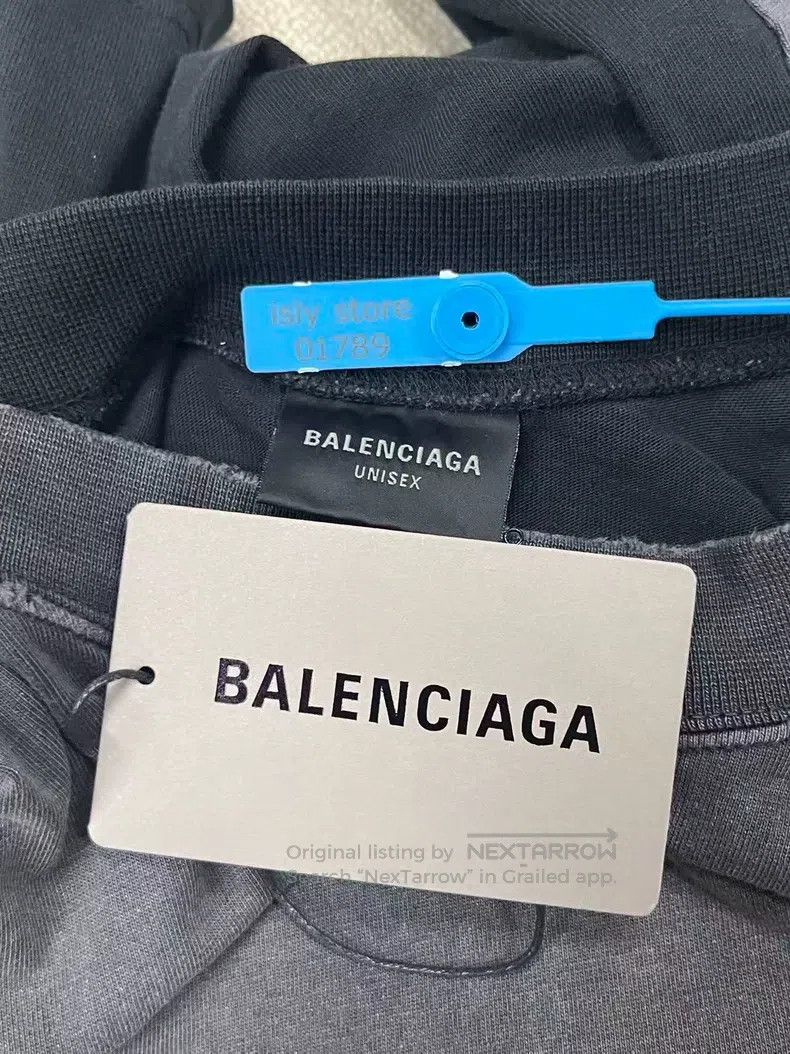 Balenciaga Balenciaga Tape 3B Two-In-One Patchwork Washed Destroyed S Size US XL / EU 56 / 4 - 4 Thumbnail