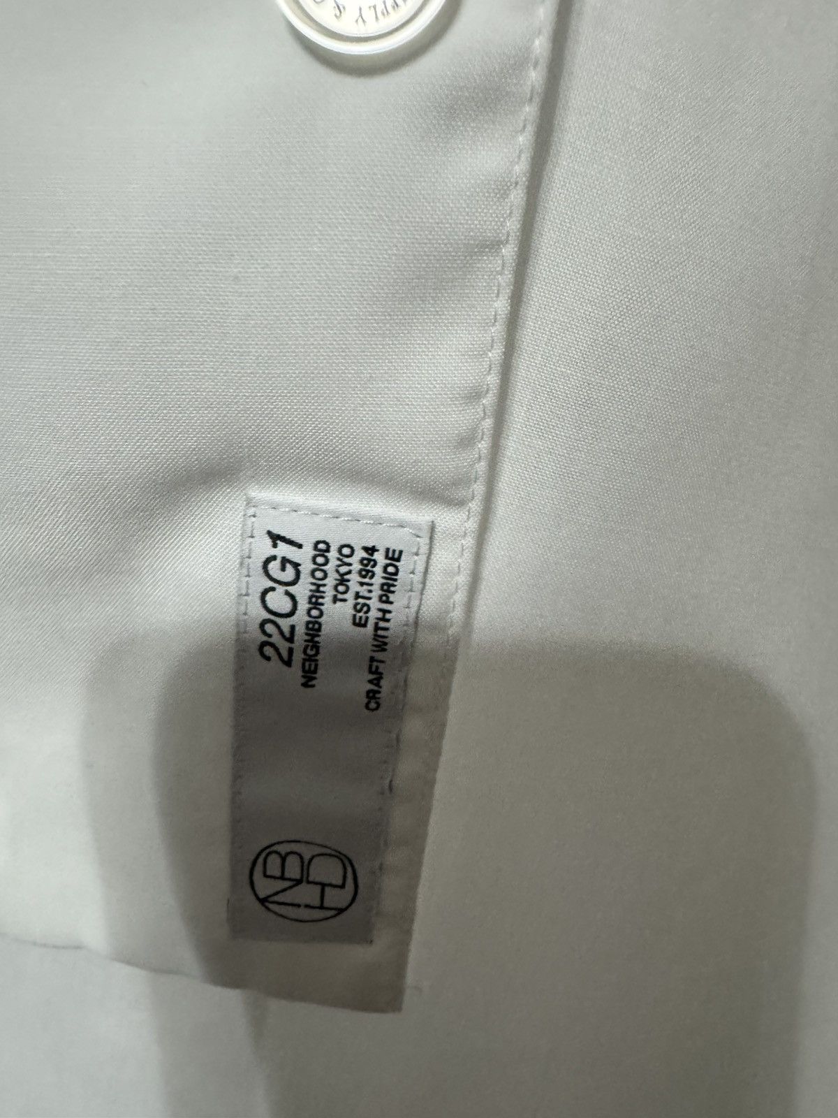 Neighborhood Neighborhood White Short Sleeve Button Down Size US M / EU 48-50 / 2 - 6 Thumbnail
