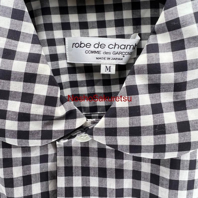 Comme des Garcons Comme Des Garcons Maru Front Doll Collar Plaid Shirt Size M / US 6-8 / IT 42-44 - 2 Thumbnail