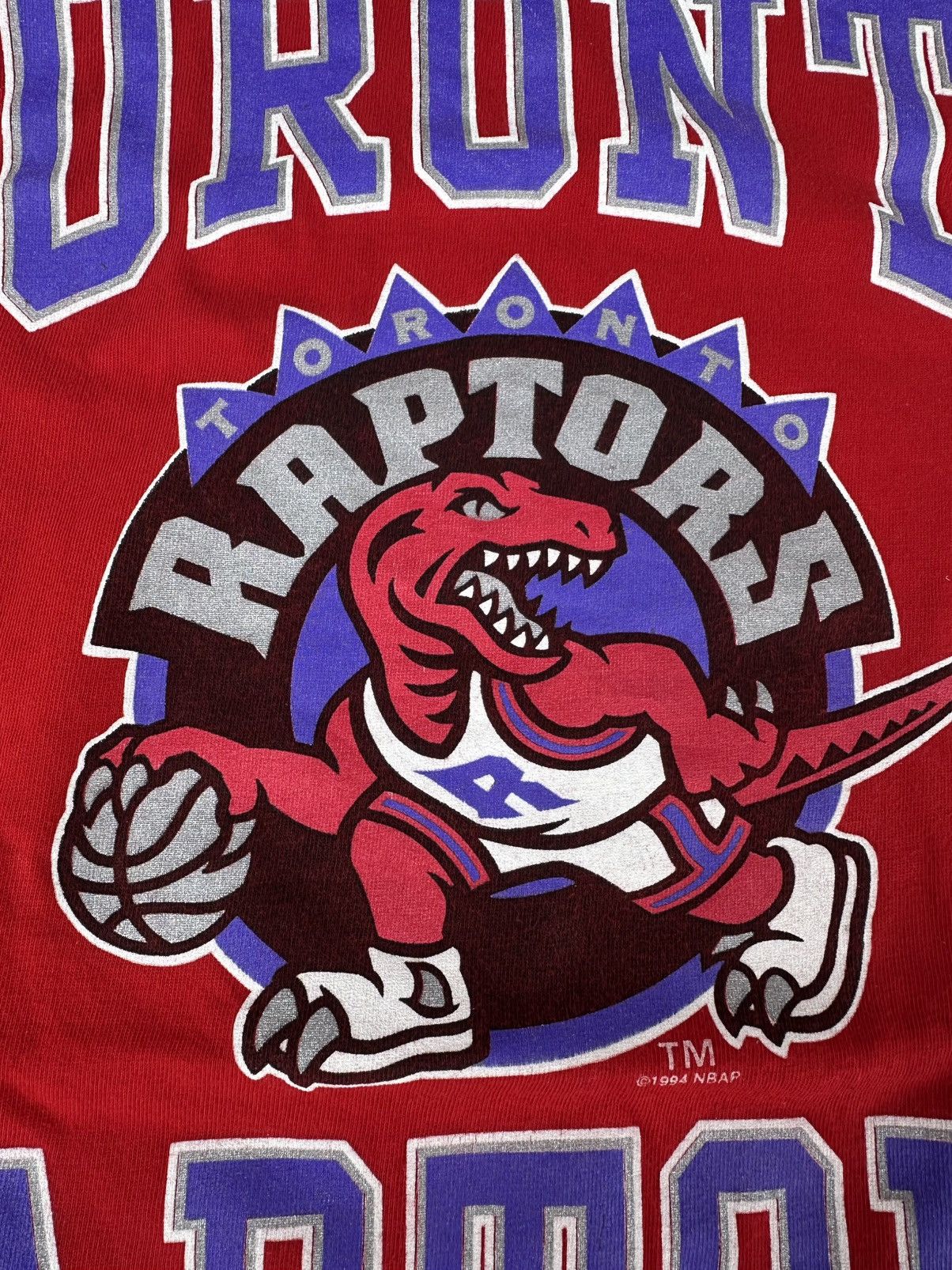 NBA Toronto Raptors Vintage Tee 1994 Size US L / EU 52-54 / 3 - 8 Thumbnail
