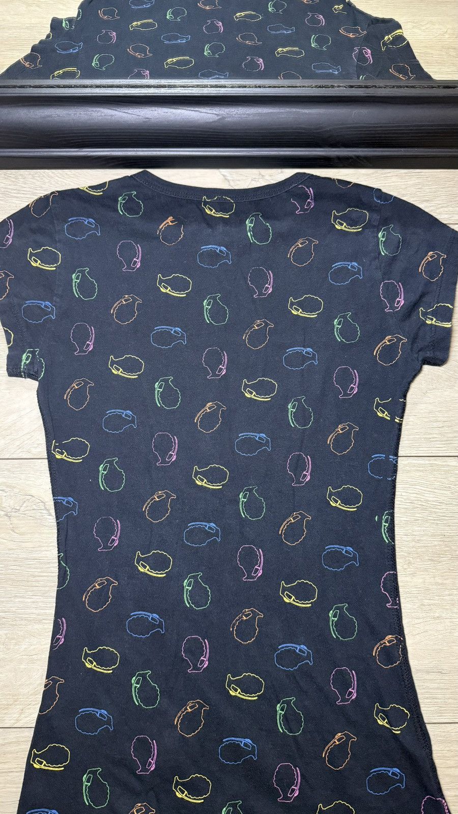 Juicy Couture Y2K 2000s Women’s Jimmy Z Ice Cream Grenade Outline All Over Size XS / US 0-2 / IT 36-38 - 3 Thumbnail