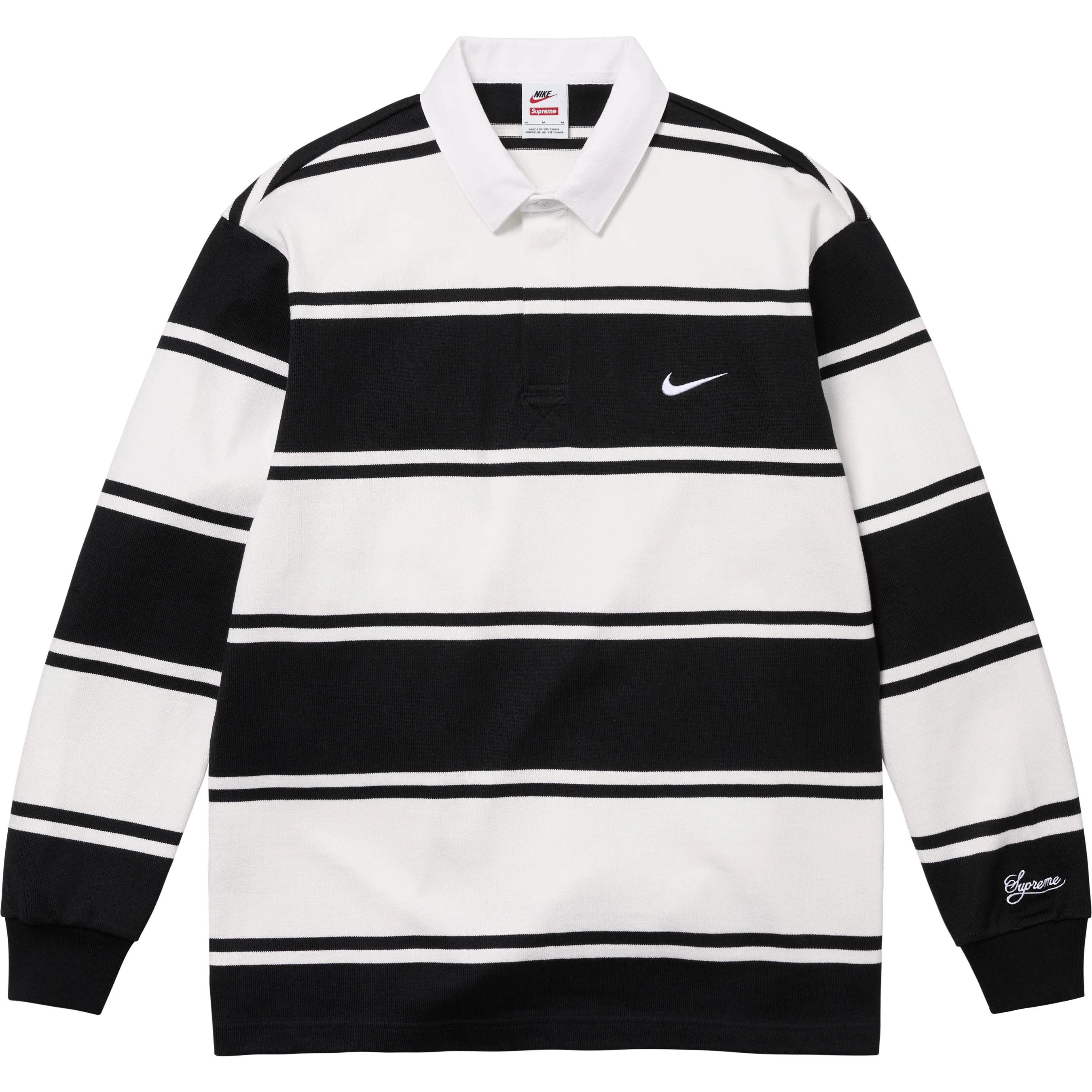 Nike × Supreme Supreme Nike Stripe Rugby | Grailed