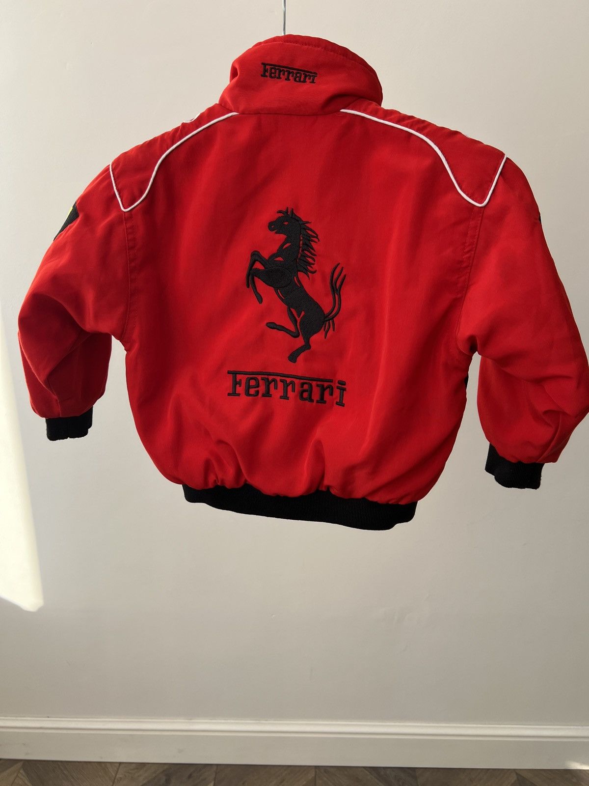 Vintage Ferrari Racing Kids Jacket