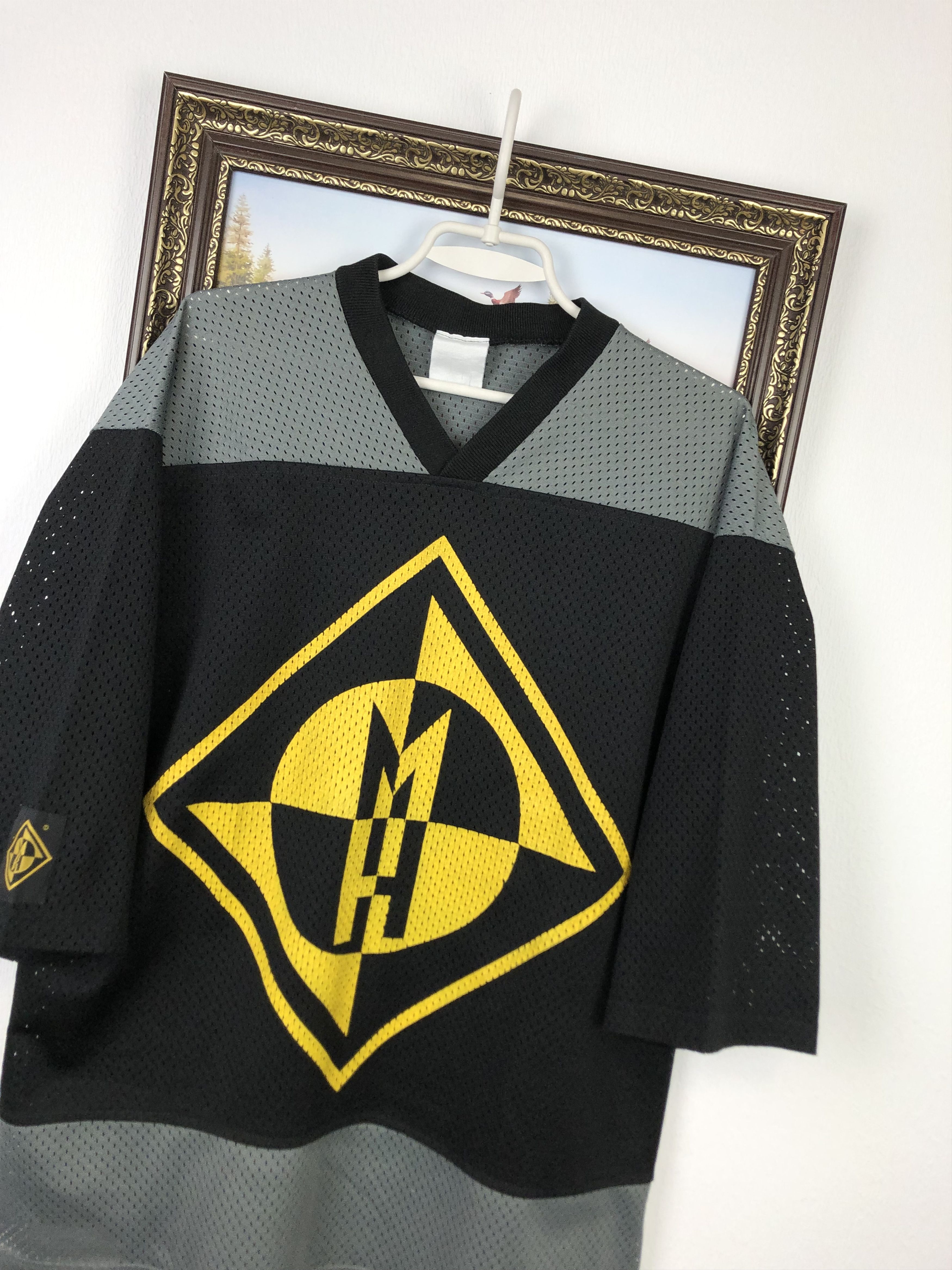 Vintage Vintage 1995 Machine Head Concert Hockey Jersey Tee Hype Size US L / EU 52-54 / 3 - 3 Thumbnail