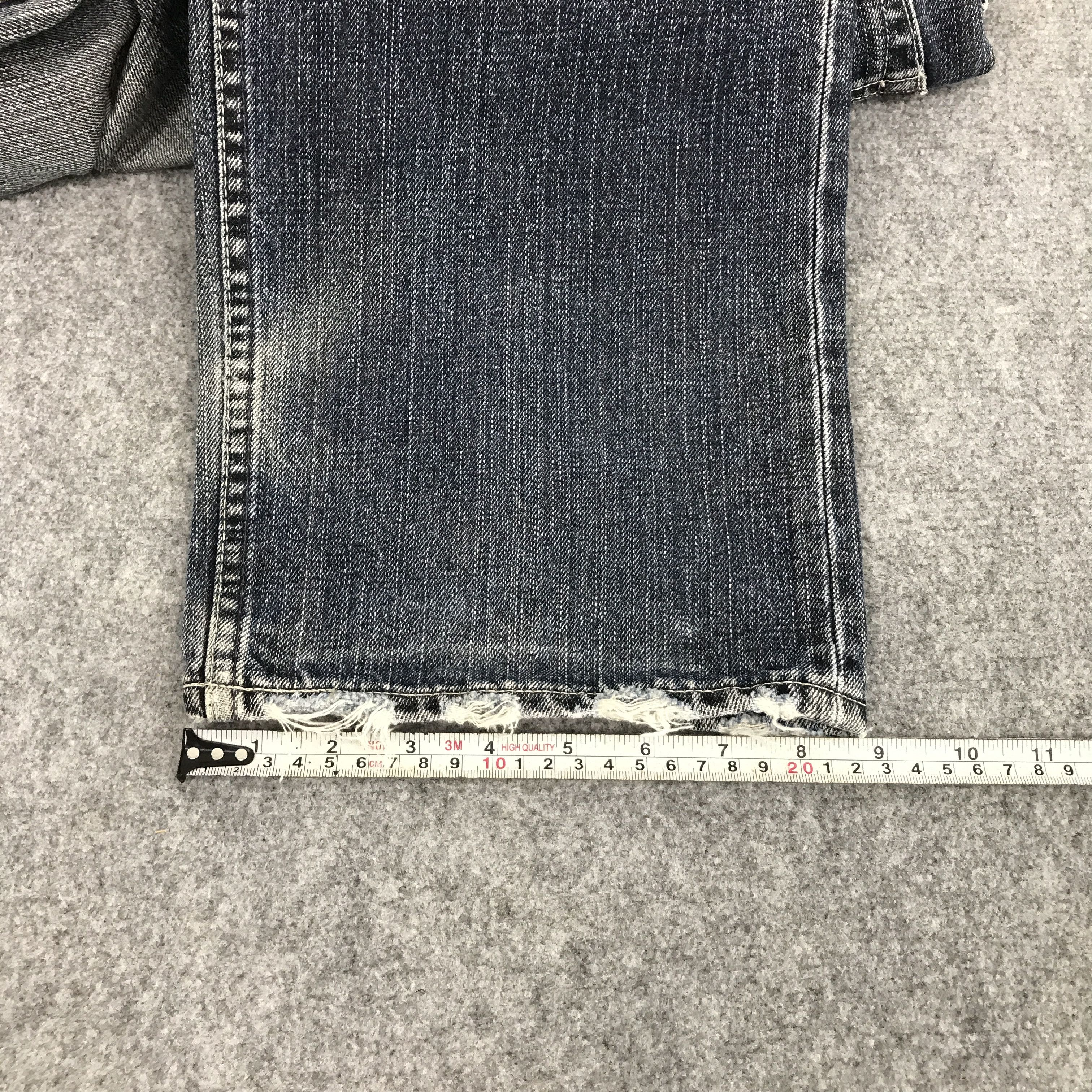 Japanese Brand × Levi's LEVI'S JAPAN DISTRESSED BLACK FADED JEANS Size US 33 - 13 Thumbnail