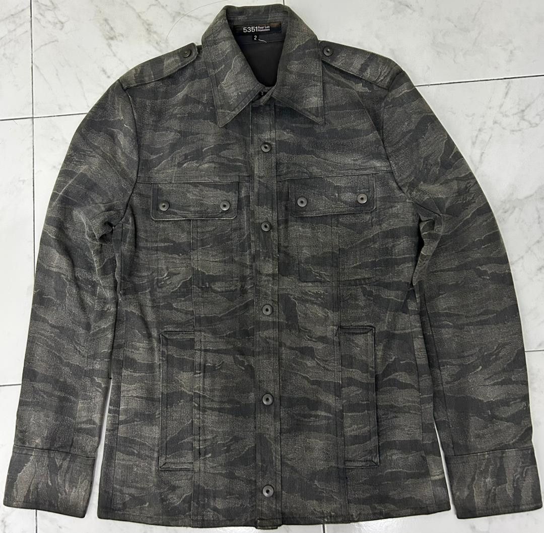 5351 POUR LES HOMMES 🔥🔥5351 Pour Homme Plus Tiger Stripe Men Jacket Size US M / EU 48-50 / 2 - 2 Thumbnail