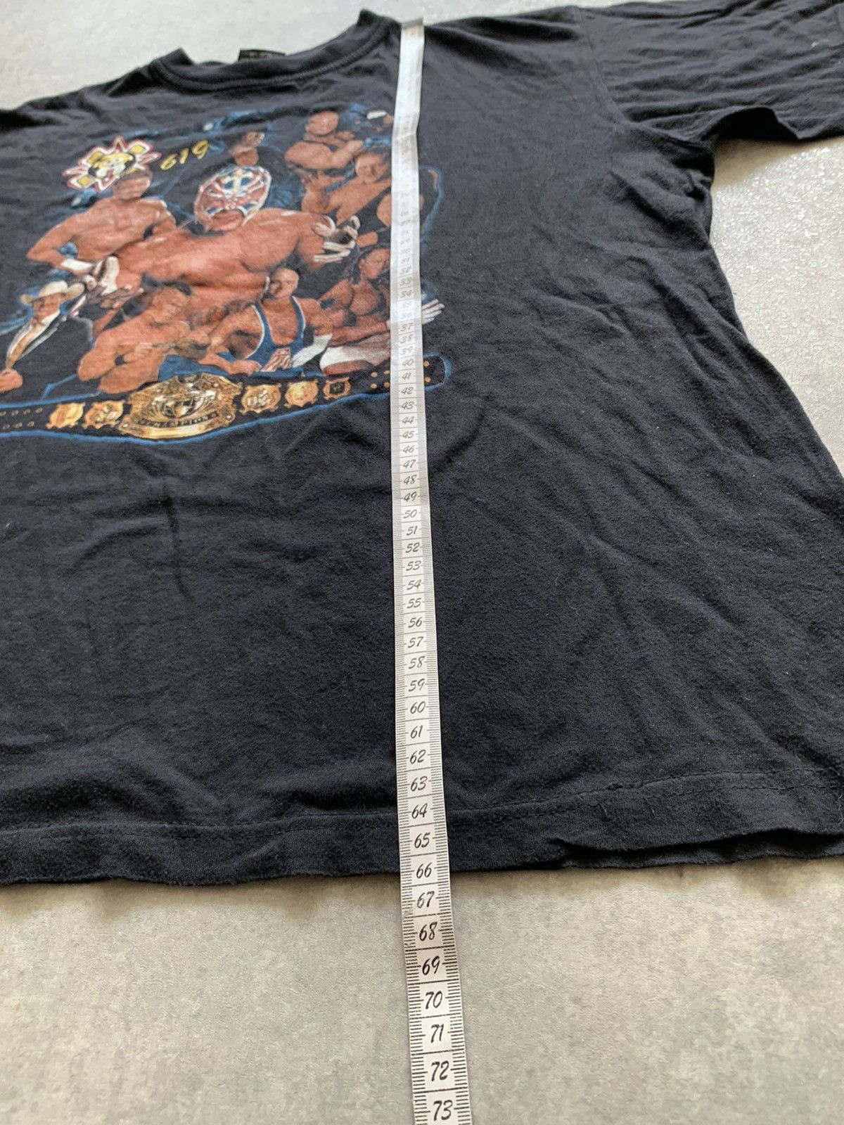 Vintage × WWE 619 rey mysterio wwe t shirt Size US L / EU 52-54 / 3 - 4 Thumbnail