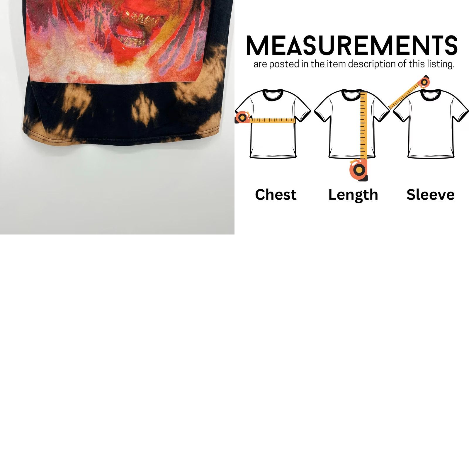 Doublet Trippie Redd T-Shirt Adult Size XS Multicolor Double Sided Logo Short Sleeve Size US XS / EU 42 / 0 - 8 Thumbnail