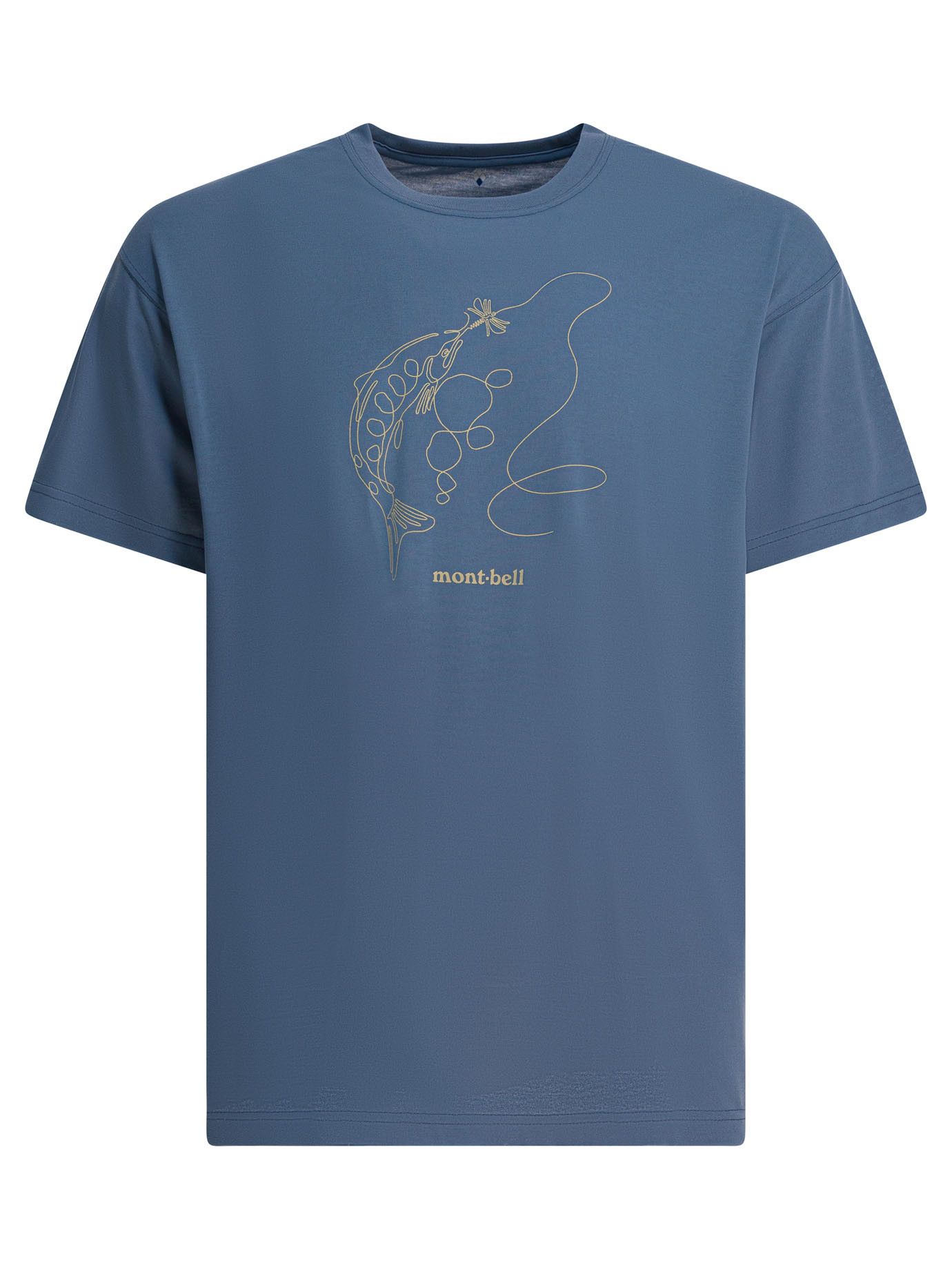 Montbell Montbell Wickron T Single Line Trout T-Shirt tag size M Men - USA Duties Paid Size US M / EU 48-50 / 2 - 1 Thumbnail