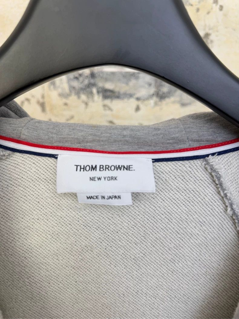Thom Browne Thom Browne Zippered hoodie Size US XS / EU 42 / 0 - 4 Thumbnail