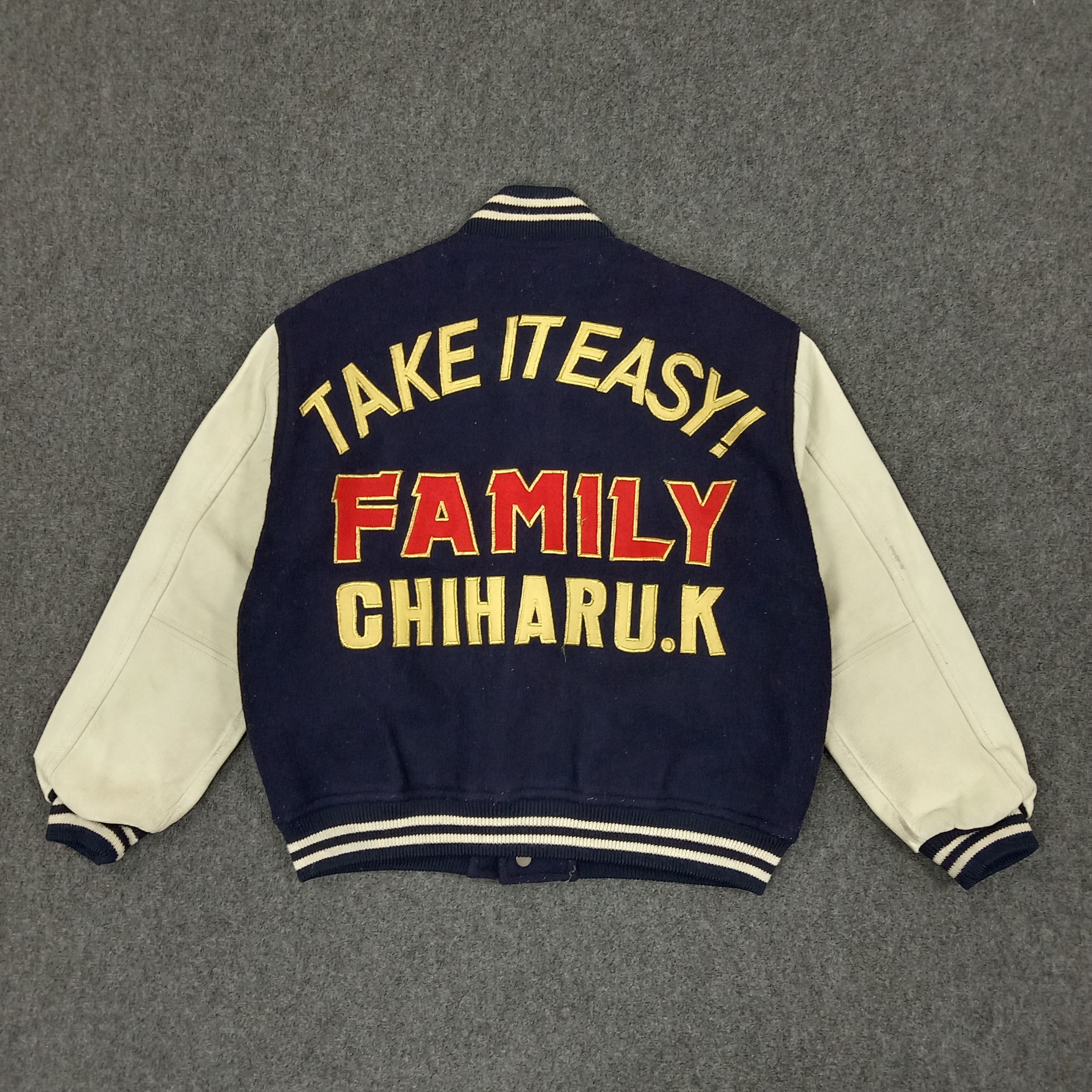 Other Daytona Family Chiharu.K Japanese Varsity Jacket Size US L / EU 52-54 / 3 - 1 Thumbnail