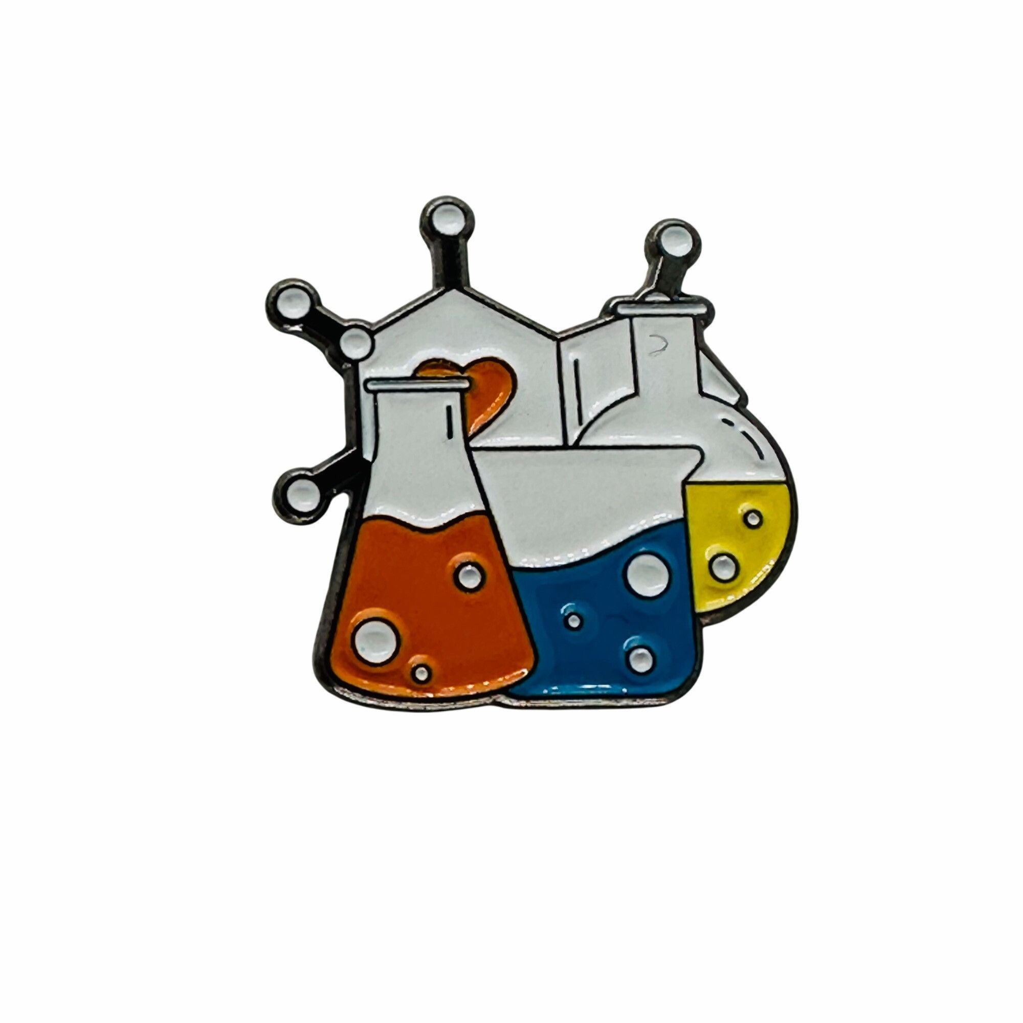 Other New Laboratory Accesories Enamel Pin Brooches chemical Medic Size ONE SIZE - 5 Thumbnail