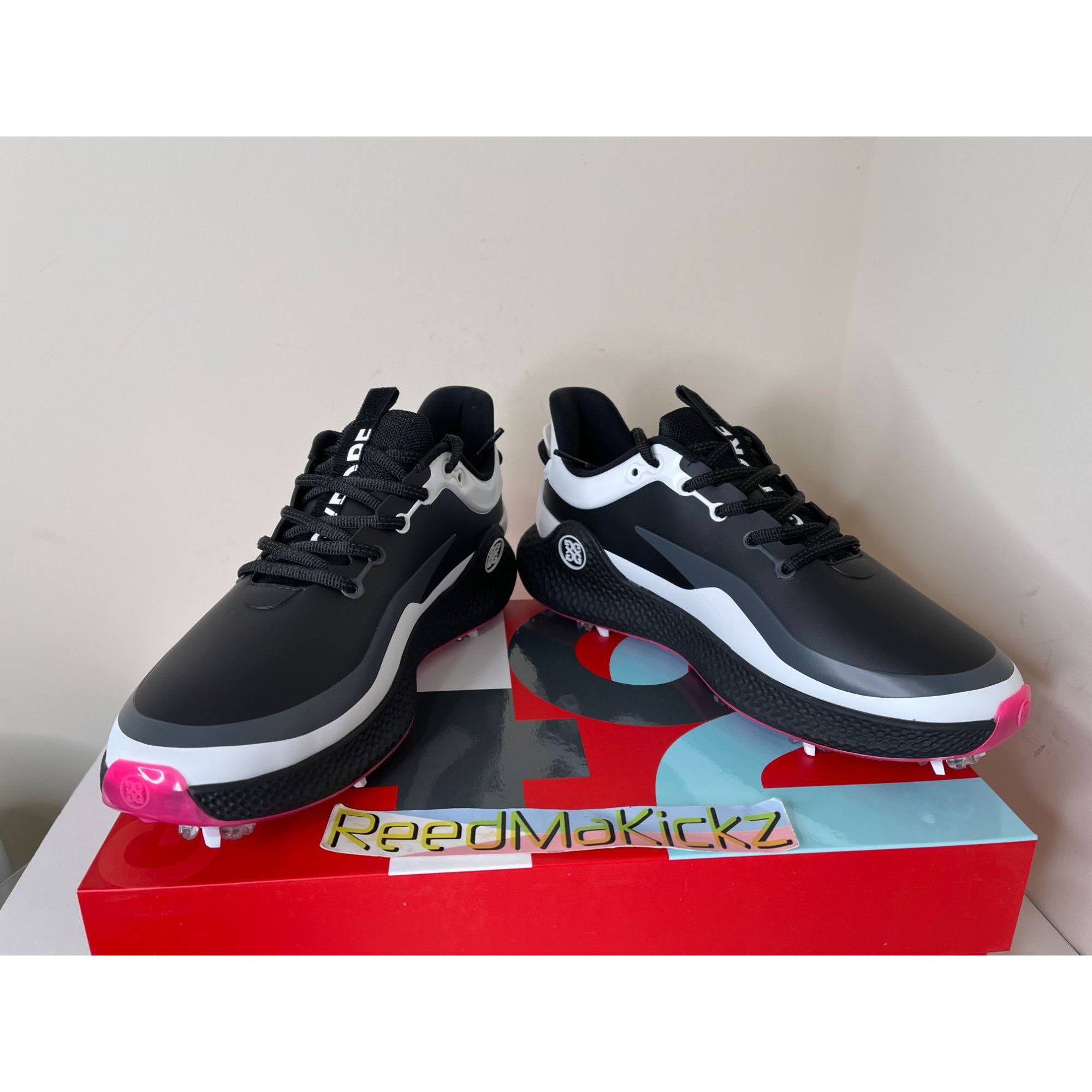 G/FORE G/FORE MG4+ O2 G/LOCK BLACK ONYX PINK MENS 9US Size US 9 / EU 42 - 4 Thumbnail