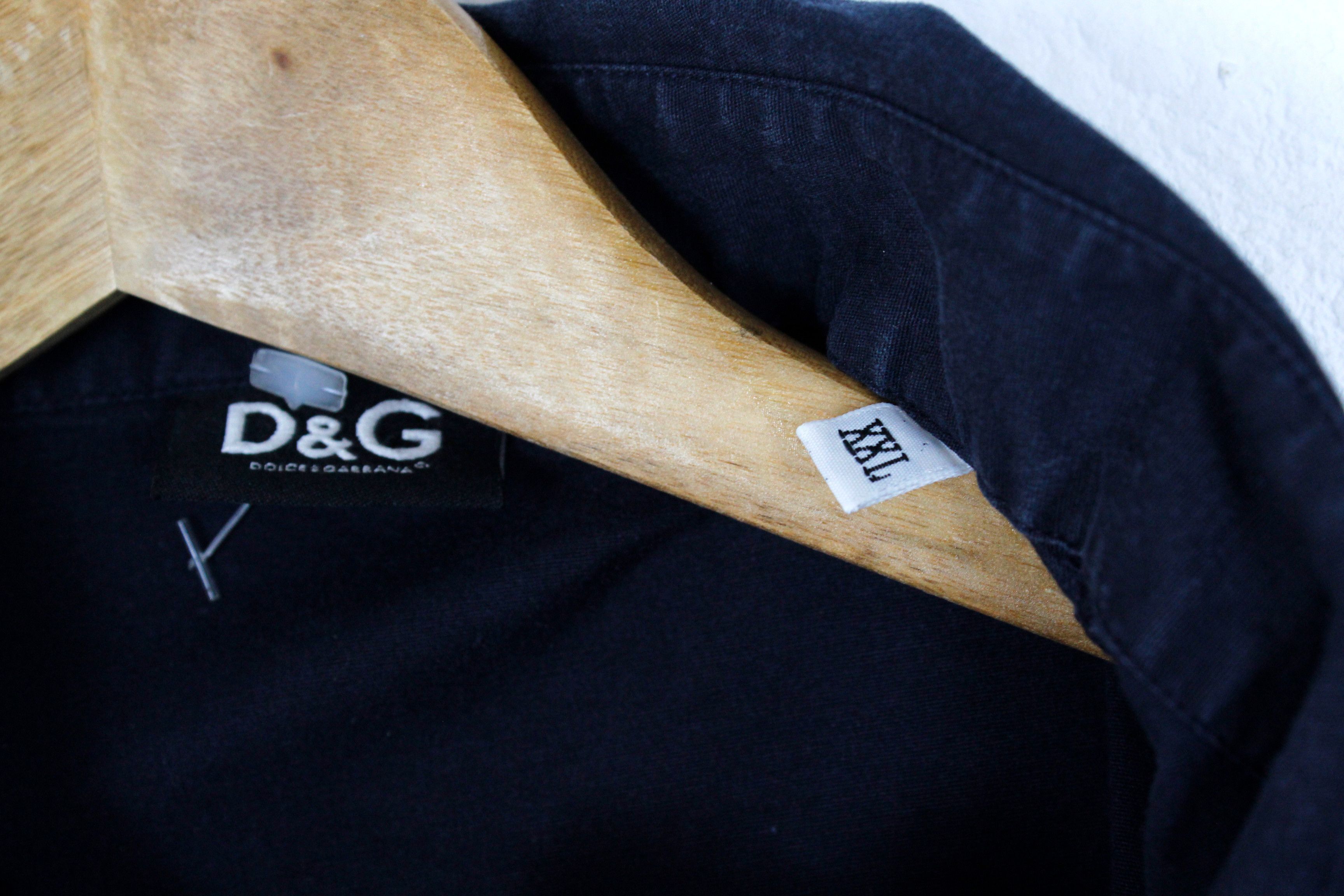 Dolce & Gabbana Vintage Dolce & Gabbana Pocket Logo Shirt 90s Size US L / EU 52-54 / 3 - 4 Thumbnail