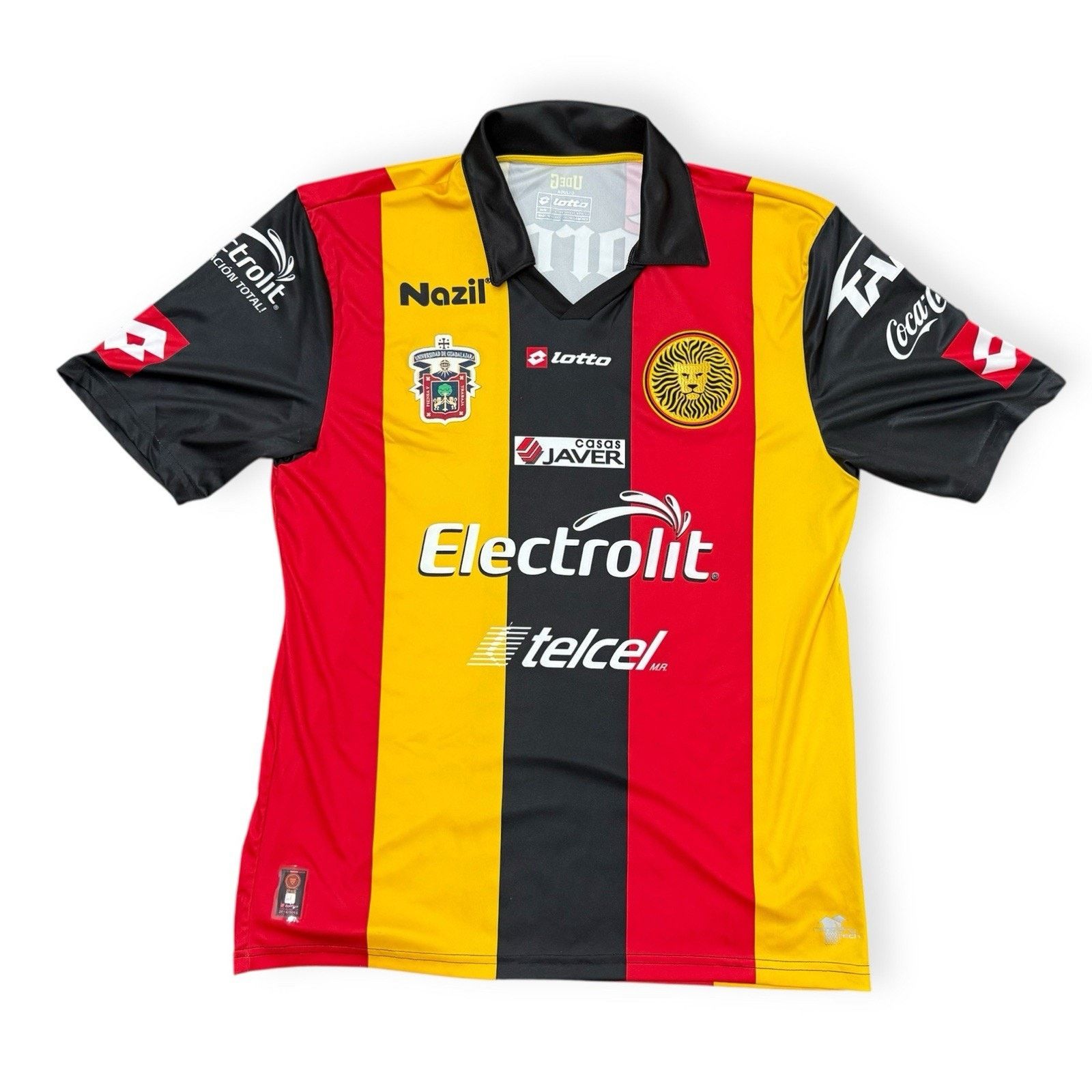Lotto Sport Club leones negros jersey LOTTO Size Medium 2014-2015 Size US M / EU 48-50 / 2 - 1 Thumbnail