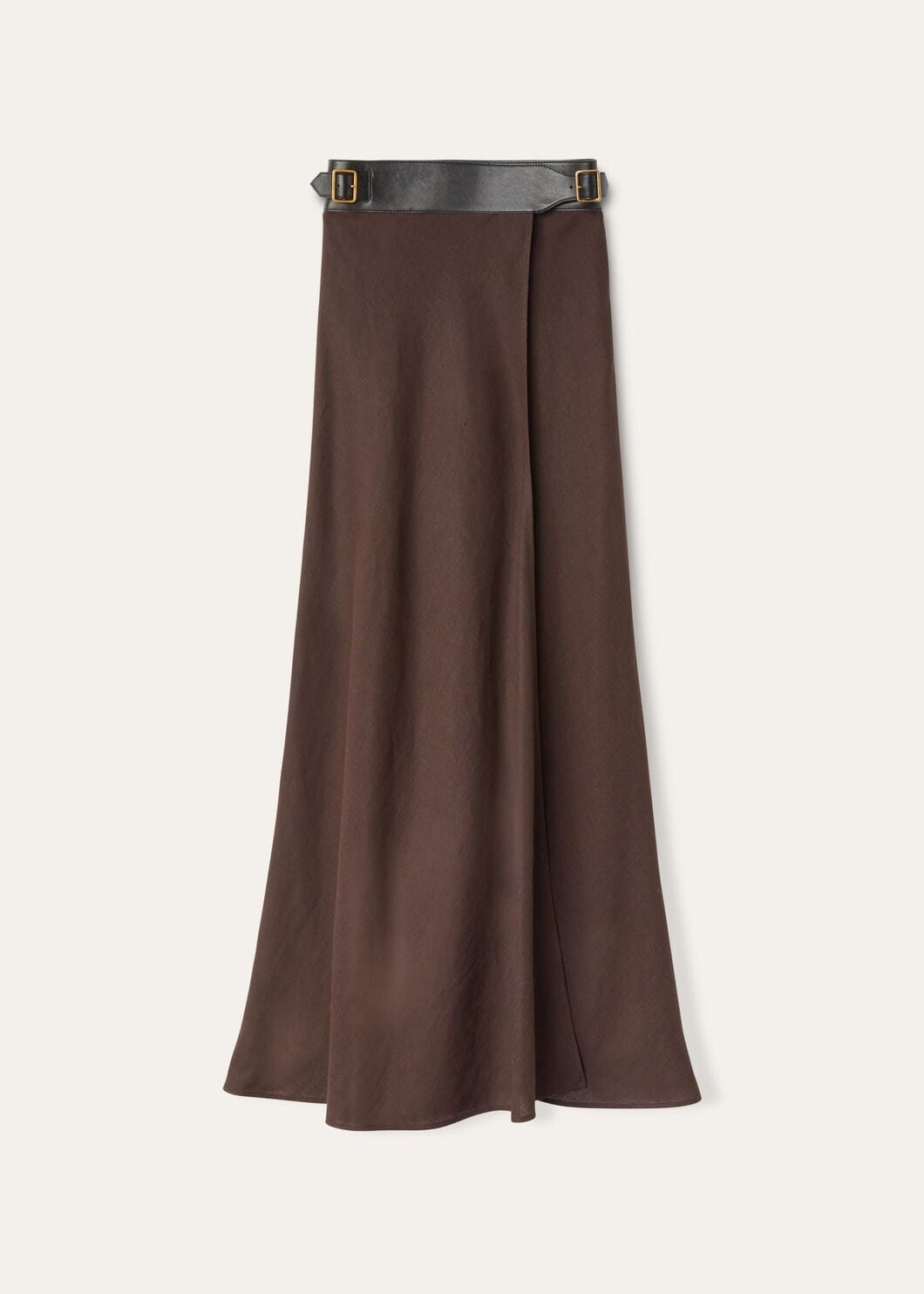 Loro Piana o1w1db10825 FAO4856 Irene Skirt in Brown Size 28" / US 6 / IT 42 - 1 Thumbnail