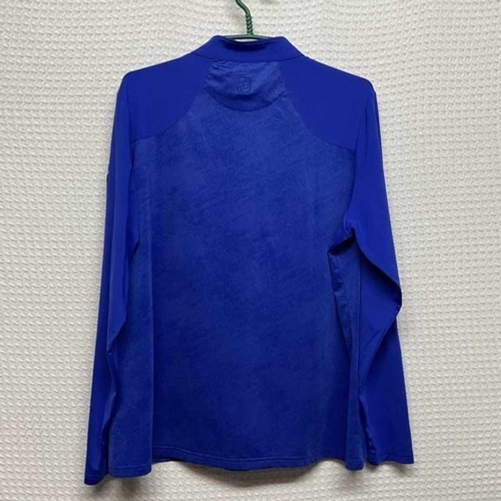 Footjoy NWIP FootJoy Hand Logo Zip Golf Jersey Polo Shirt Women XL Size XL / US 12-14 / IT 48-50 - 8 Thumbnail