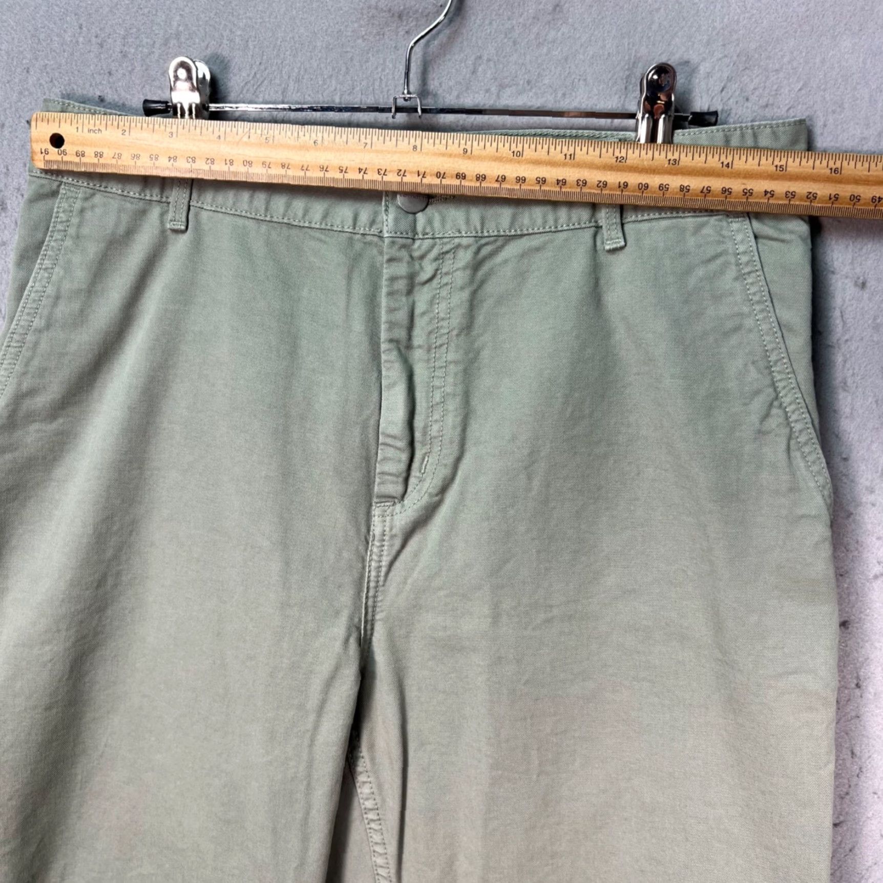 Carhartt Wip Carhartt WIP Mens Pants 30 Pierce Relaxed Straight Fit Green Cotton Workwear Size US 30 / EU 46 - 6 Thumbnail