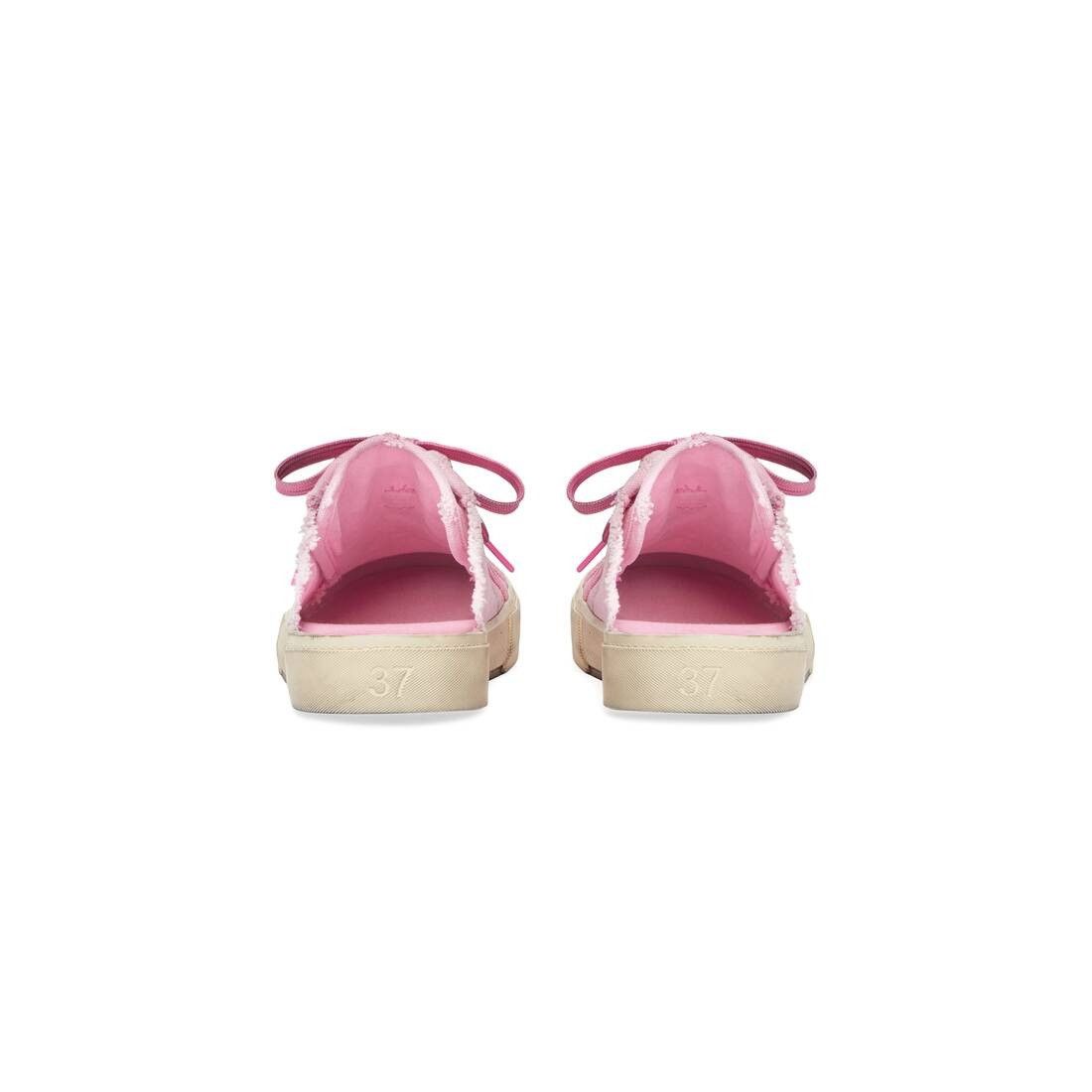 Balenciaga o1mt1gz0425 Paris Mules in Pink Size US 10 / IT 40 - 5 Thumbnail