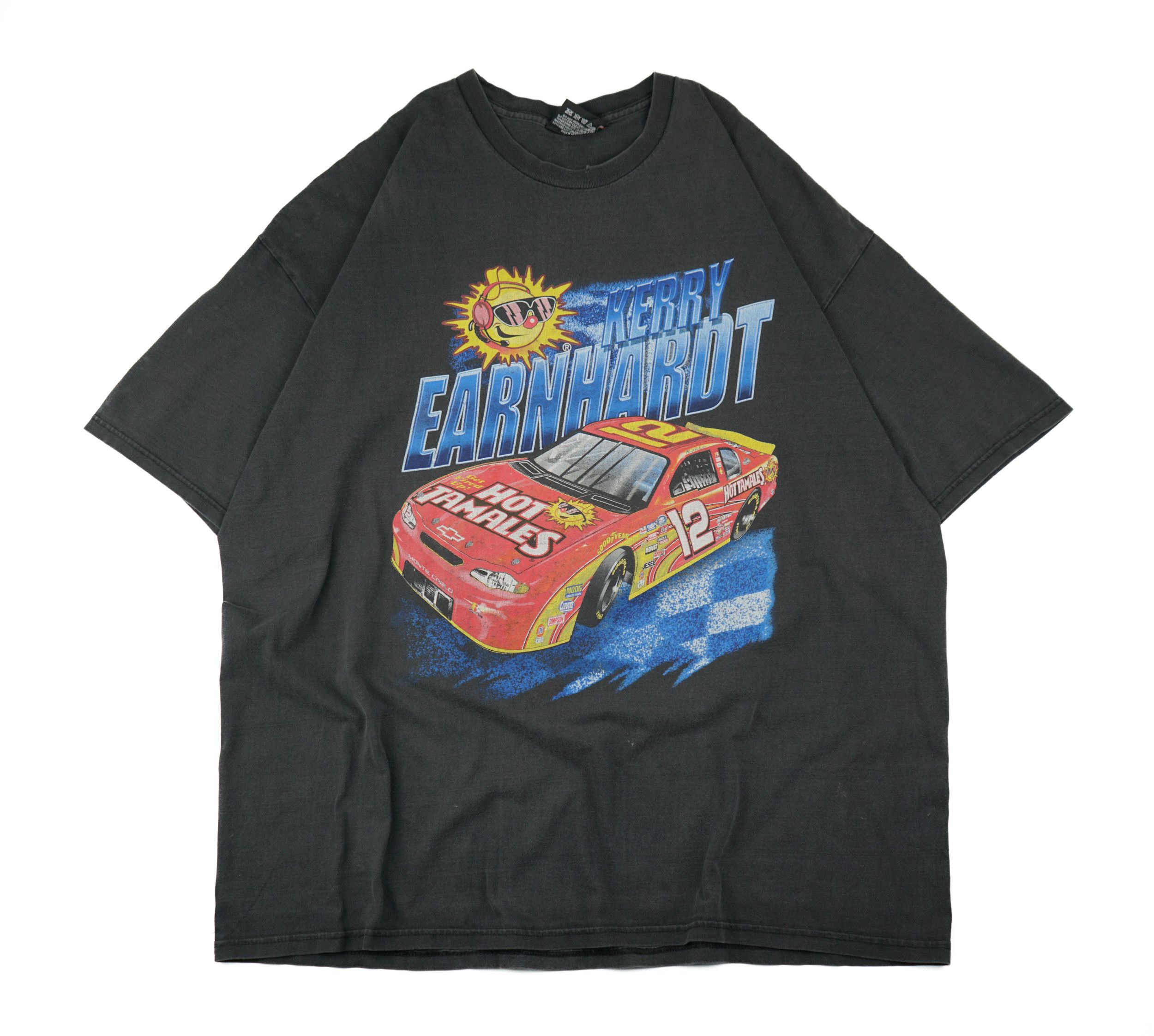 NASCAR × Vintage Vintage 90s Kerry Earnhardt Racing Nascar T-Shirt Size US XXL / EU 58 / 5 - 1 Thumbnail