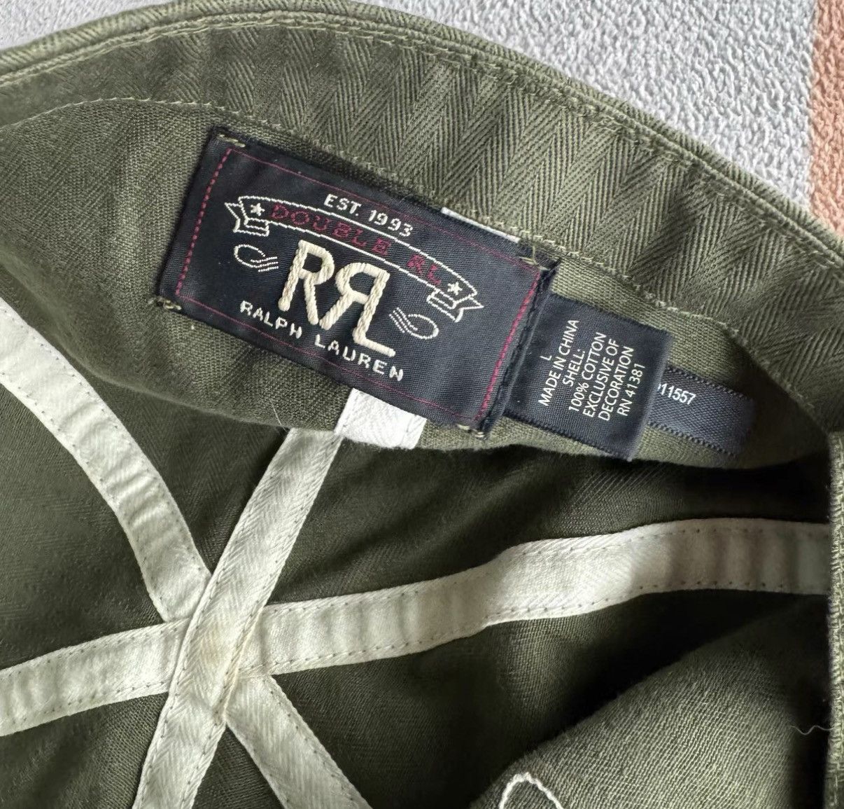 RRL Ralph Lauren RRL Ralph Lauren Military Baseball Cap K22 Size ONE SIZE - 4 Thumbnail
