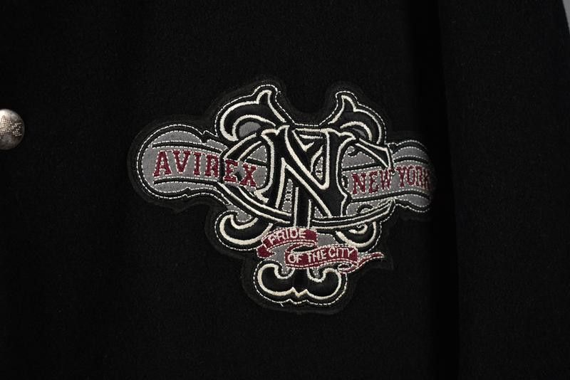 Avirex AVIREX wool jacket, New York 75 NYC, vintage, 90s hip hop XL Size US XL / EU 56 / 4 - 4 Thumbnail