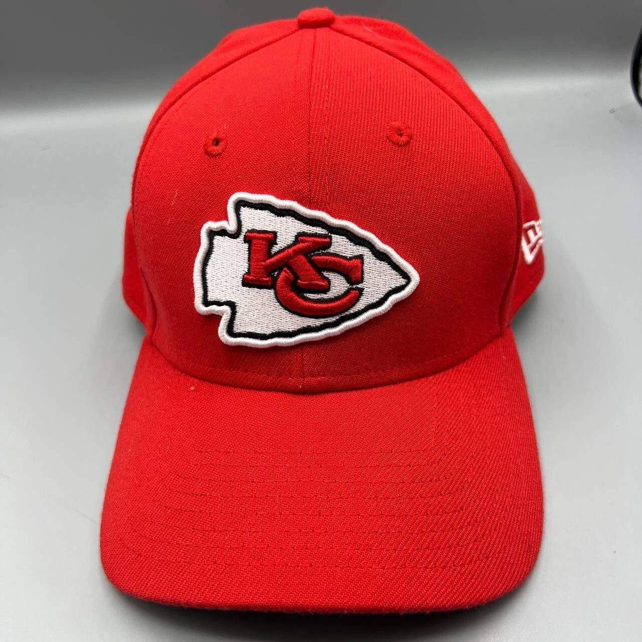 New Era Kansas City Chiefs Hat Men Medium-Large MLB Stretch Fitted Size ONE SIZE - 1 Thumbnail