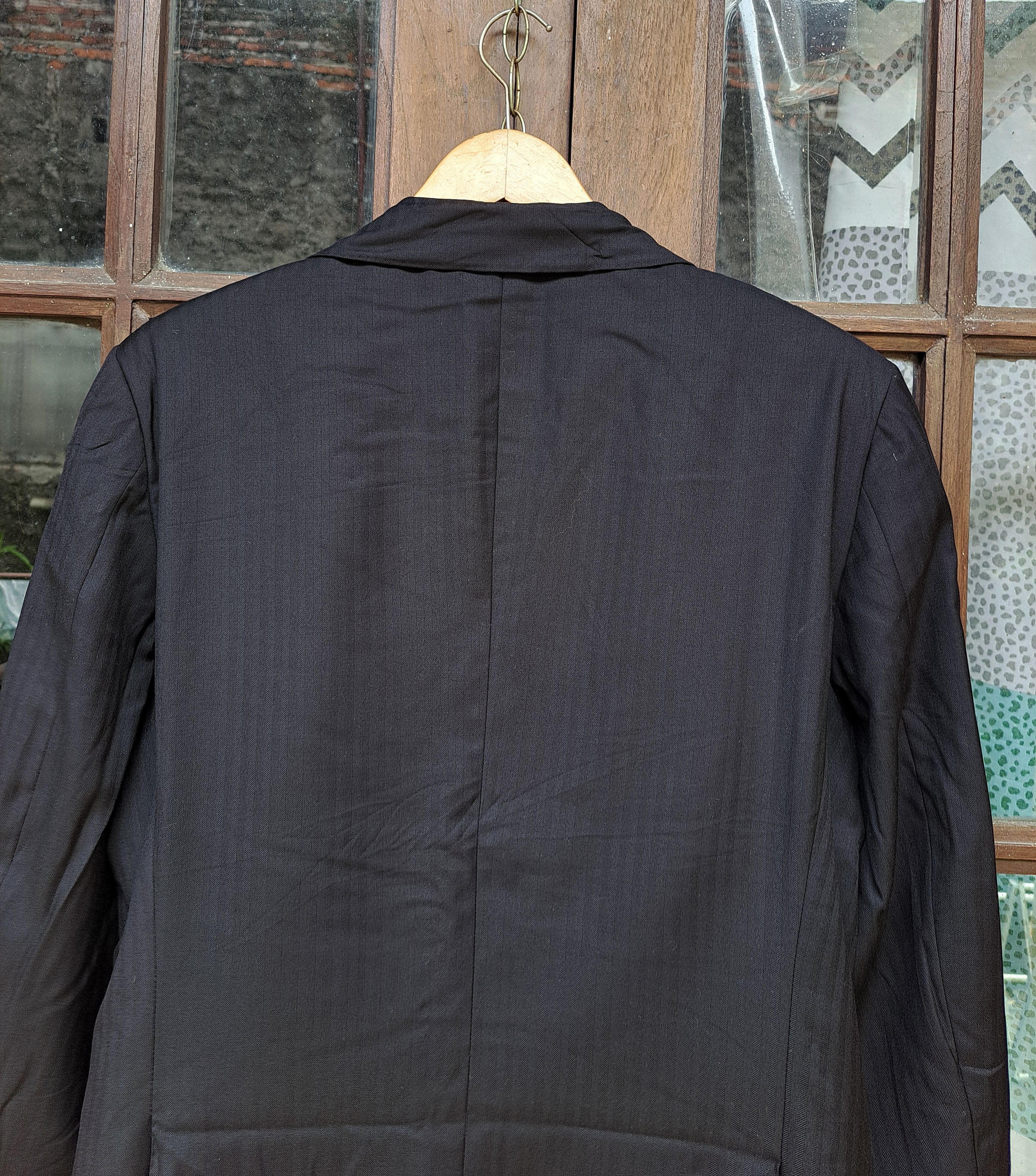 Loro Piana Allegri Super 120's Loro piana Wool Striped Tailored Blazer Size 44L - 10 Thumbnail