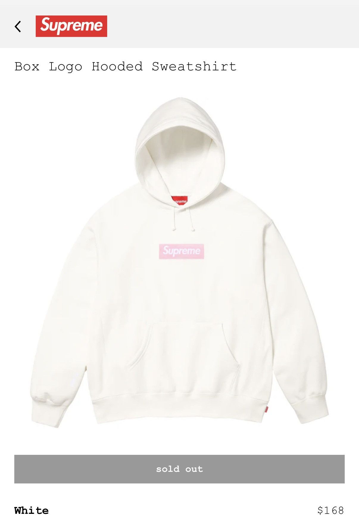 Supreme Supreme Box Logo Hoodie White Pink XL Size US XL / EU 56 / 4 - 3 Thumbnail