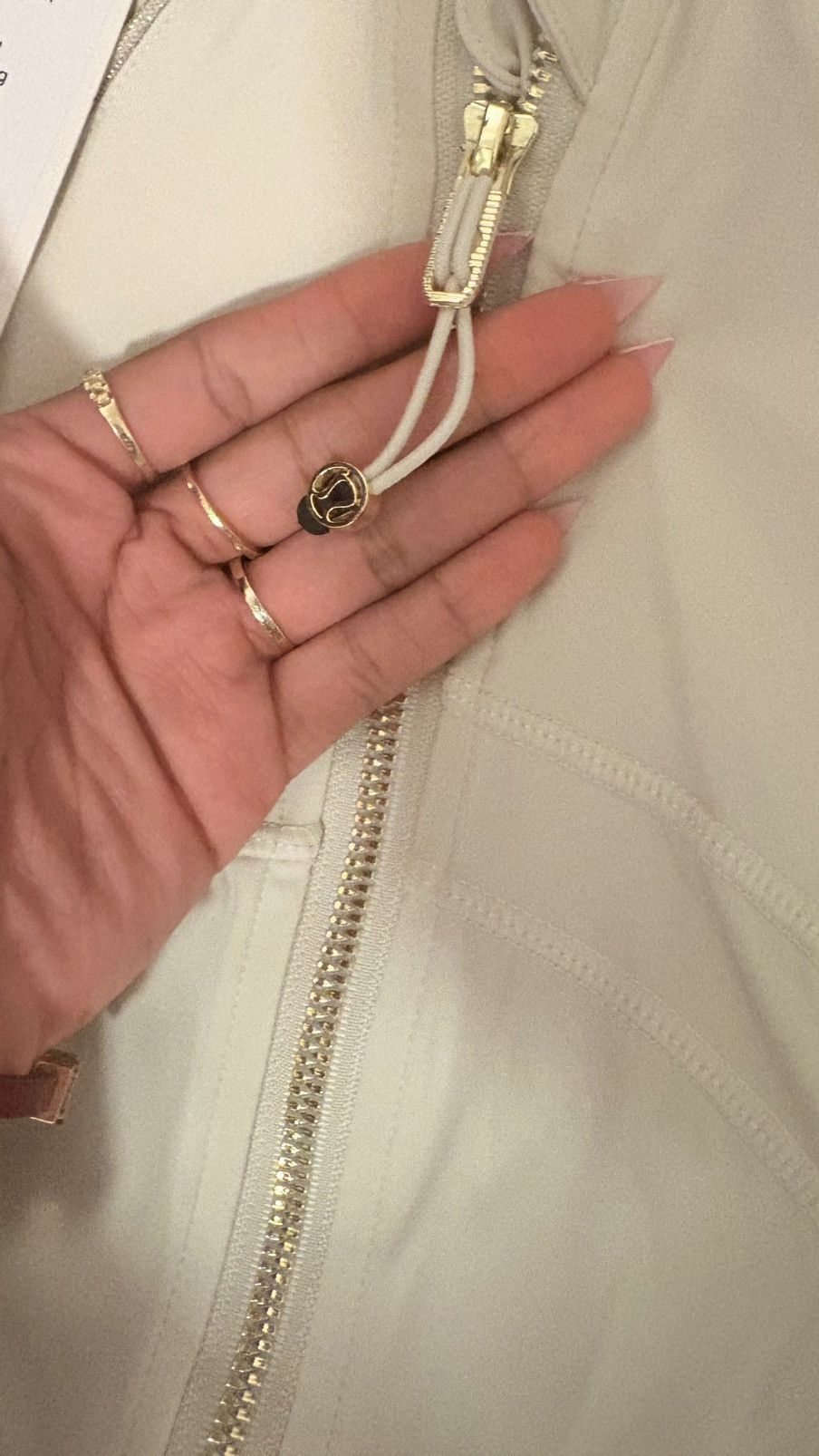 Lululemon Ivory and gold lulu lemon Size S / US 4 / IT 40 - 4 Thumbnail