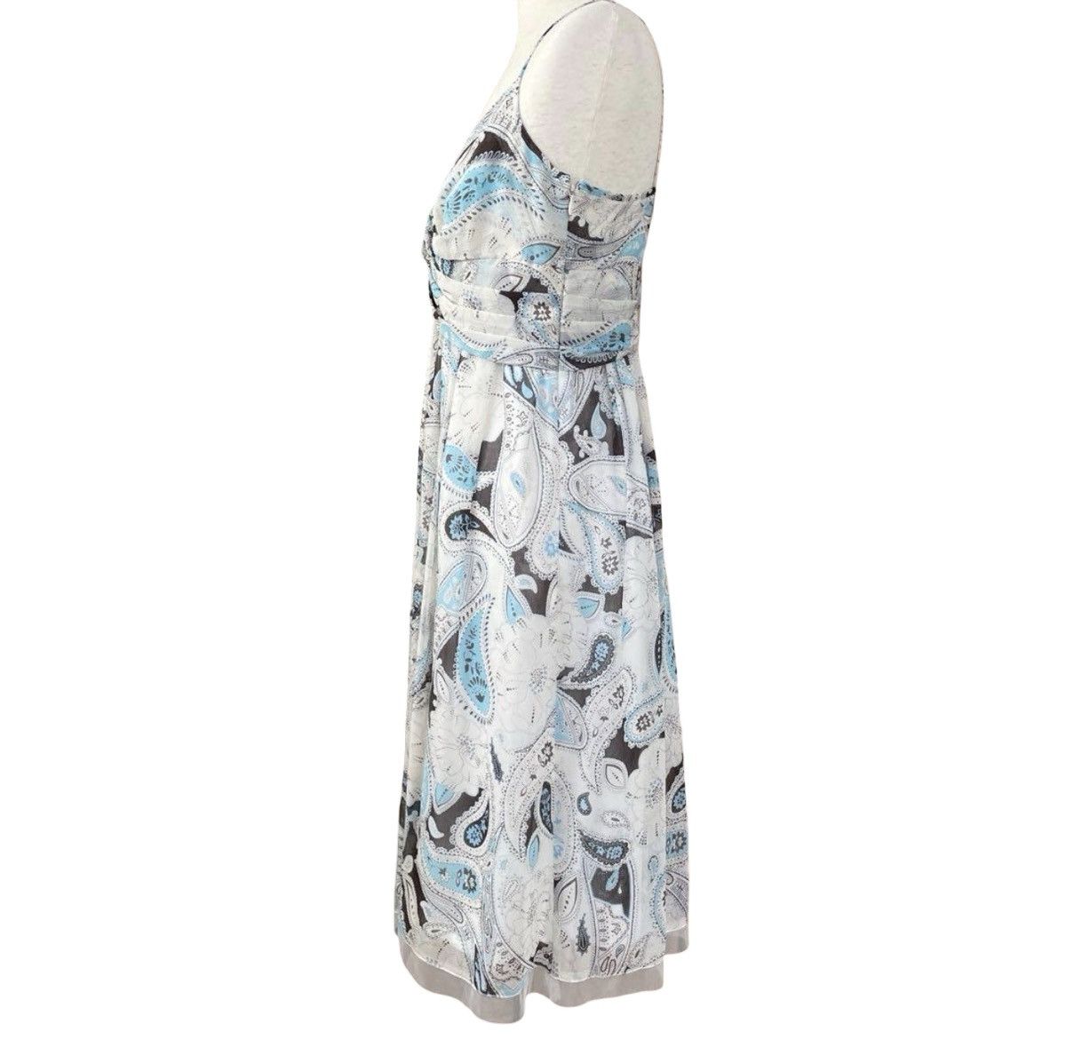 Michel Klein MICHEL KLEIN Archival Paisley Chiffon Cami Dress - Made In 🇯🇵 Size M / US 6-8 / IT 42-44 - 4 Thumbnail