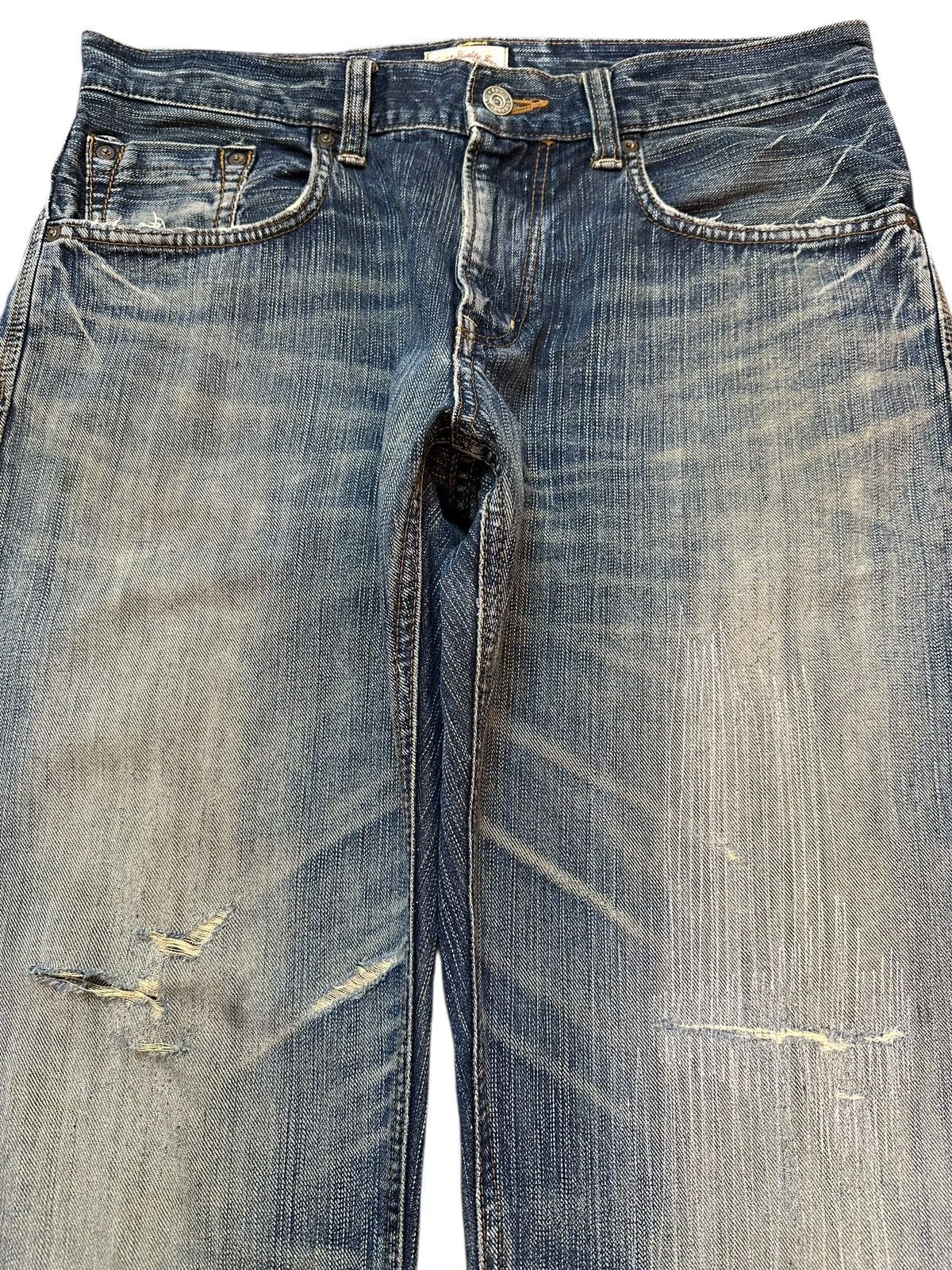 Edwin Edwin XV Exclusive Vintage Faded Wash Style Baggy Jeans Size US 34 / EU 50 - 3 Thumbnail