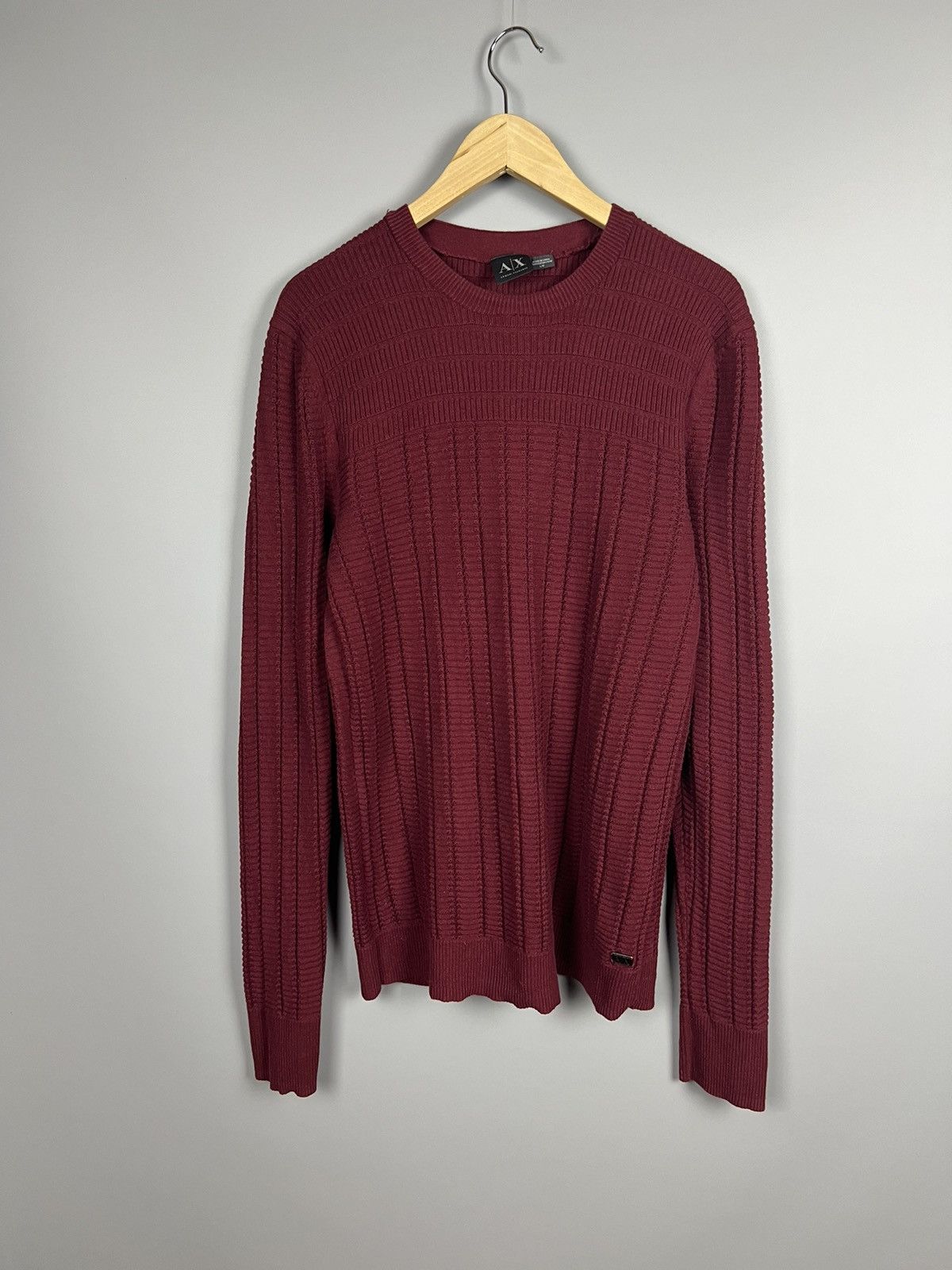 Armani Exchange L Armani Exchange men's cotton sweater Size US L / EU 52-54 / 3 - 1 Thumbnail