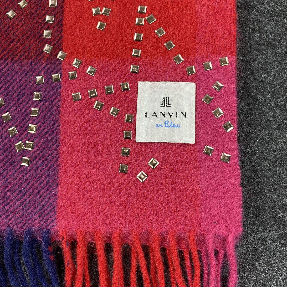 Lanvin × Vintage Lanvin Scarf # Muffler # Neckwear # D273 Size ONE SIZE - 2 Thumbnail