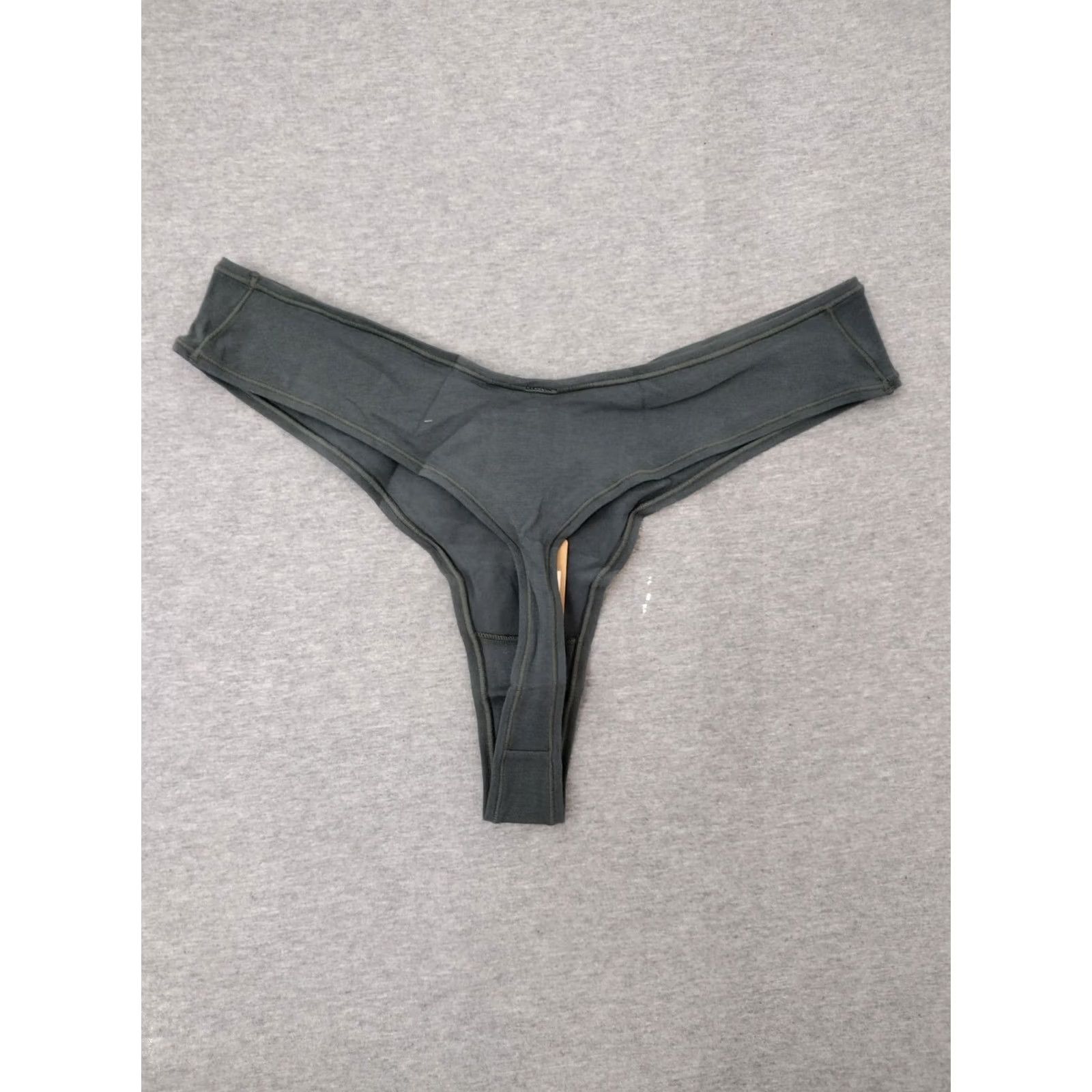 SKIMS Skims Womens Cotton Jersey Dipped Thong Color Deep Sea Size 4X PN-DTH-0271 Size XXL / US 16-18 / IT 52-54 - 2 Thumbnail