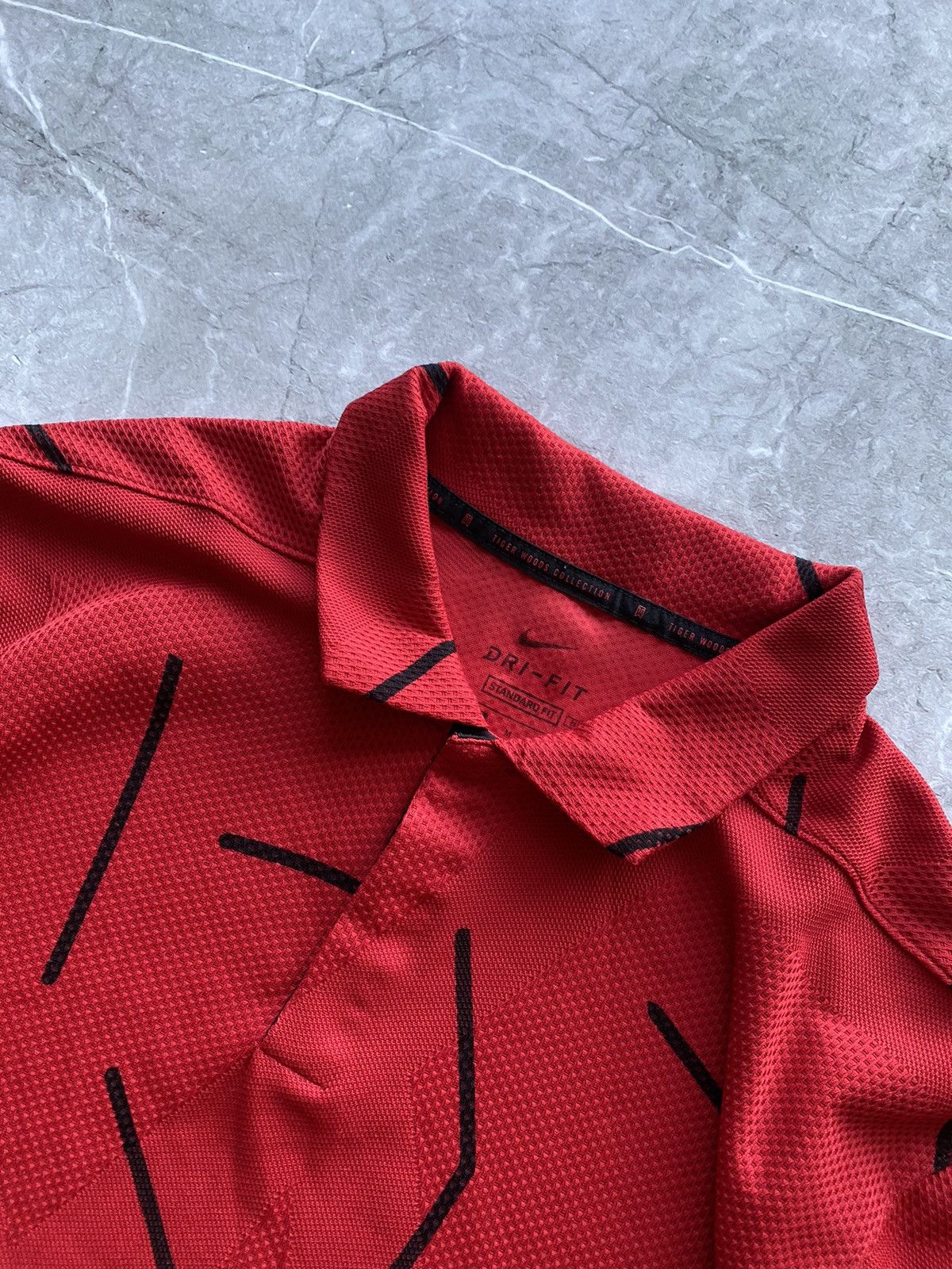 Nike Nike Dri-FIT Tiger Woods Course Jacquard Golf Polo 2021 Size US M / EU 48-50 / 2 - 6 Thumbnail