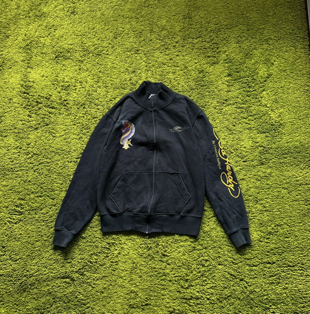 Christian Audigier × Ed Hardy × Vintage Ed Hardy by Christian Audigier Y2K vintage tattoo sweatshirt Size US L / EU 52-54 / 3 - 2 Thumbnail