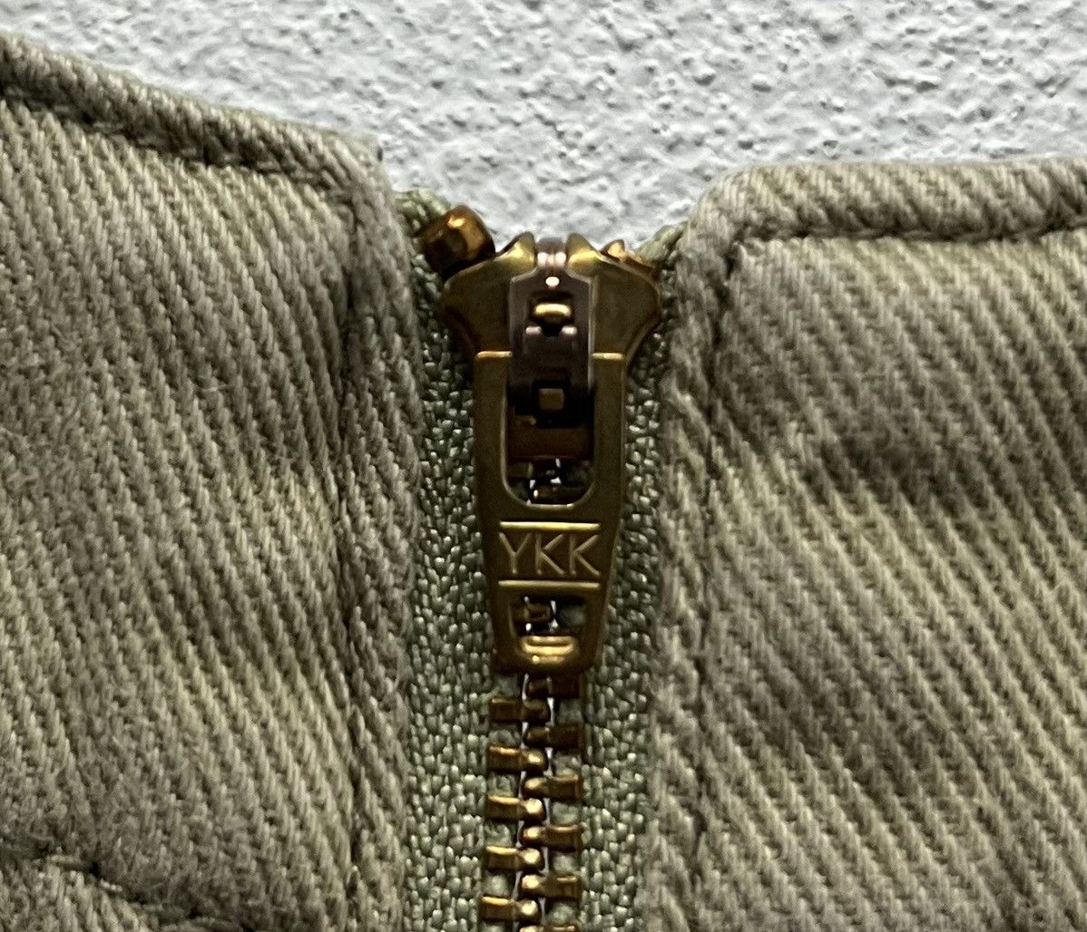 Vintage × Wrangler Vintage Wrangler x DRESKIP Khaki Cotton Overalls – Free Size Size US 42 / EU 58 - 7 Thumbnail