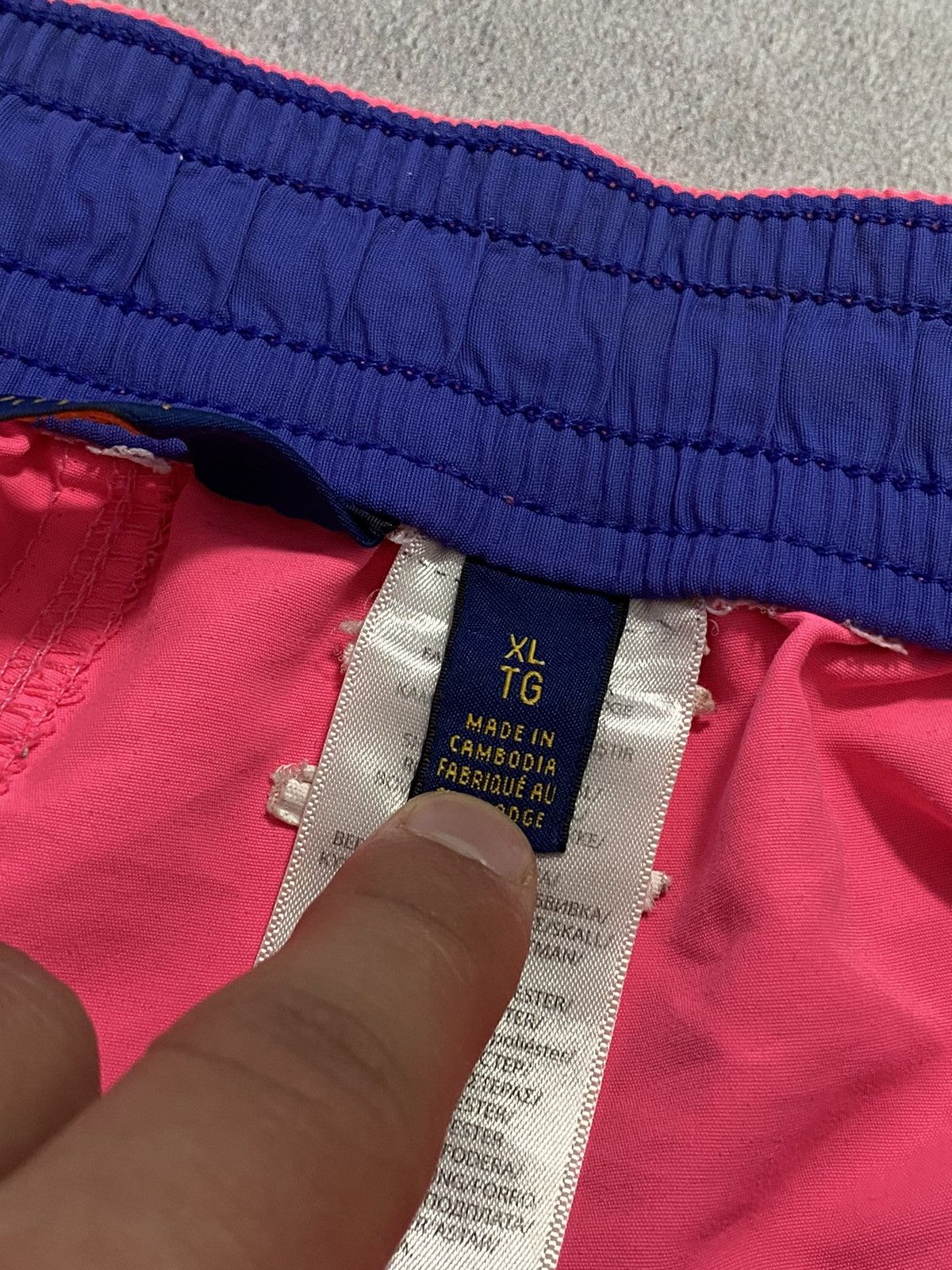 Polo Ralph Lauren × Ralph Lauren × Vintage 🍬Vintage 90s Shorts Ralph Lauren RL PINK Horse Size US 36 / EU 52 - 8 Thumbnail