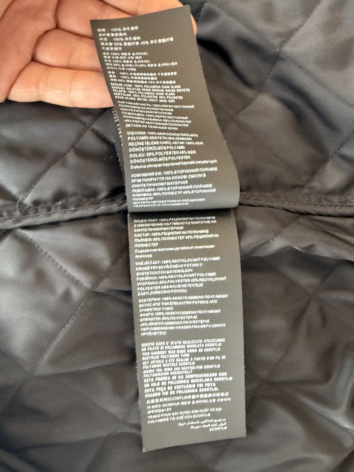 Prada Prada Re-Nylon Quilted Jacket Black RARE SIZE XXL Size US XXL / EU 58 / 5 - 8 Thumbnail